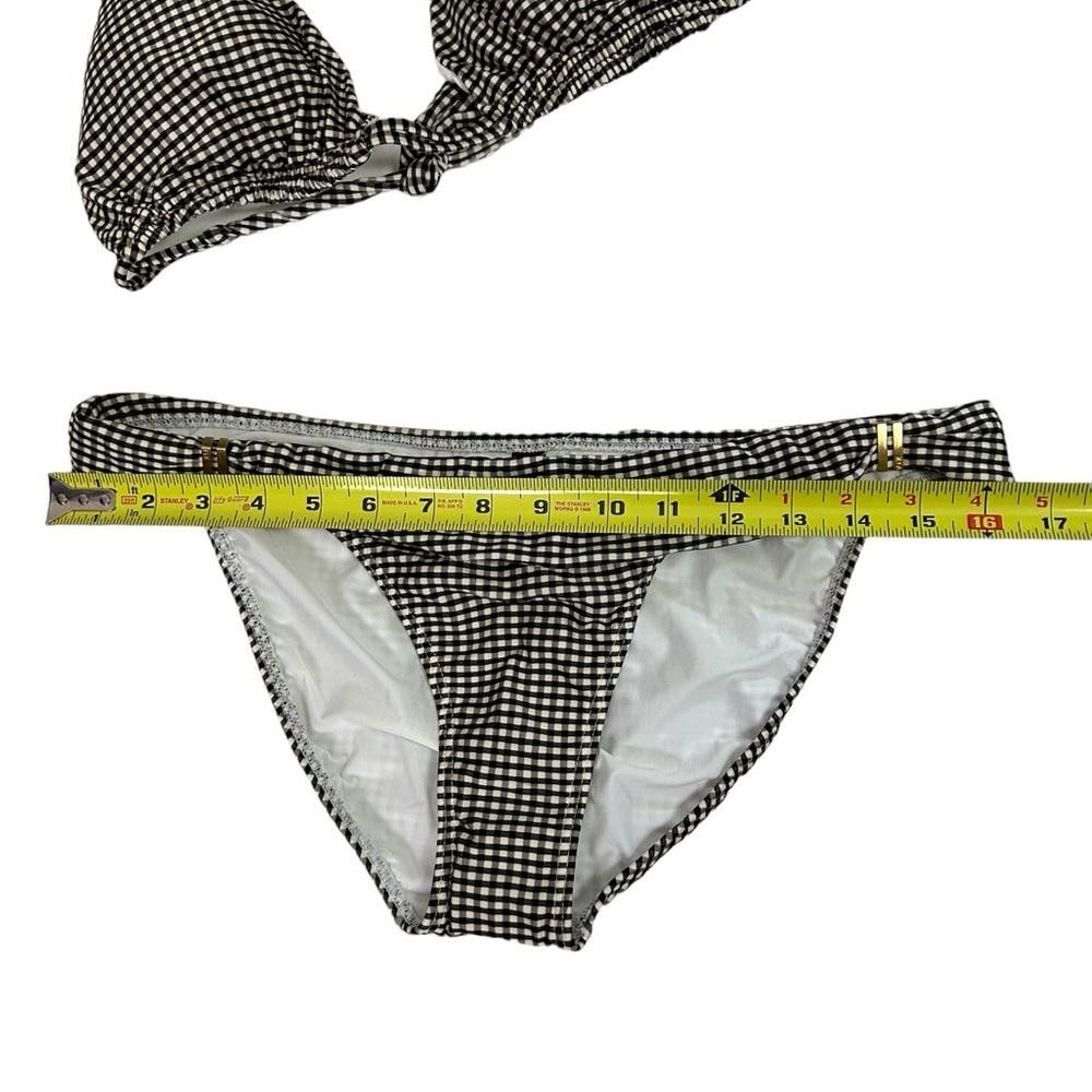 Designer Vix l NWT Gingham Bia Tube Triangle Bikini Large/DD Size ONE SIZE - 4 Thumbnail