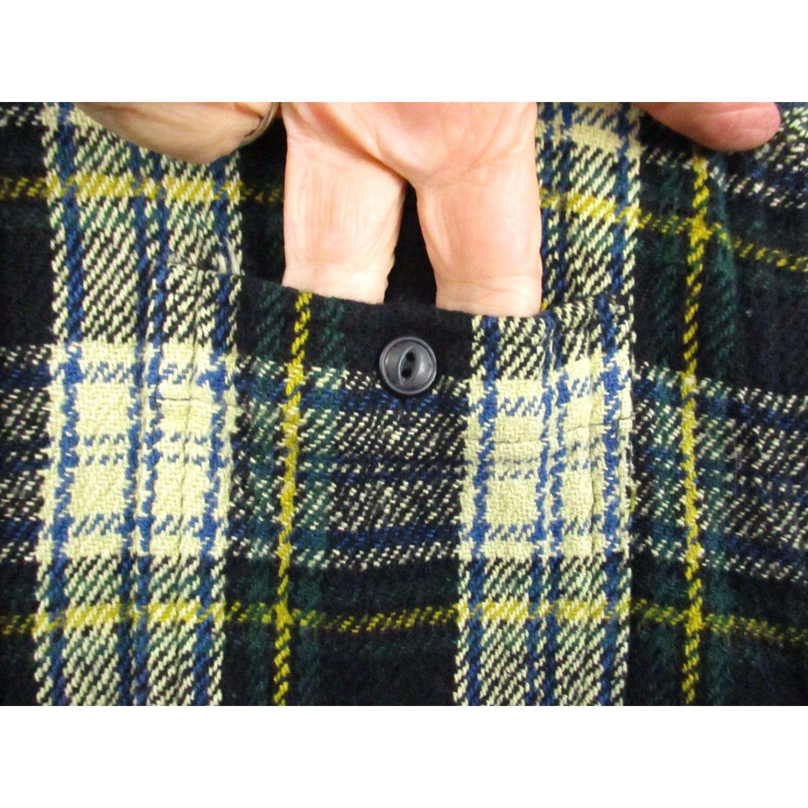 Flint And Tinder Flint And Tinder Shacket Shirt Jacket Men Medium Green Plaid Pockets Heavy - Vintage? No Size US M / EU 48-50 / 2 - 2 Thumbnail