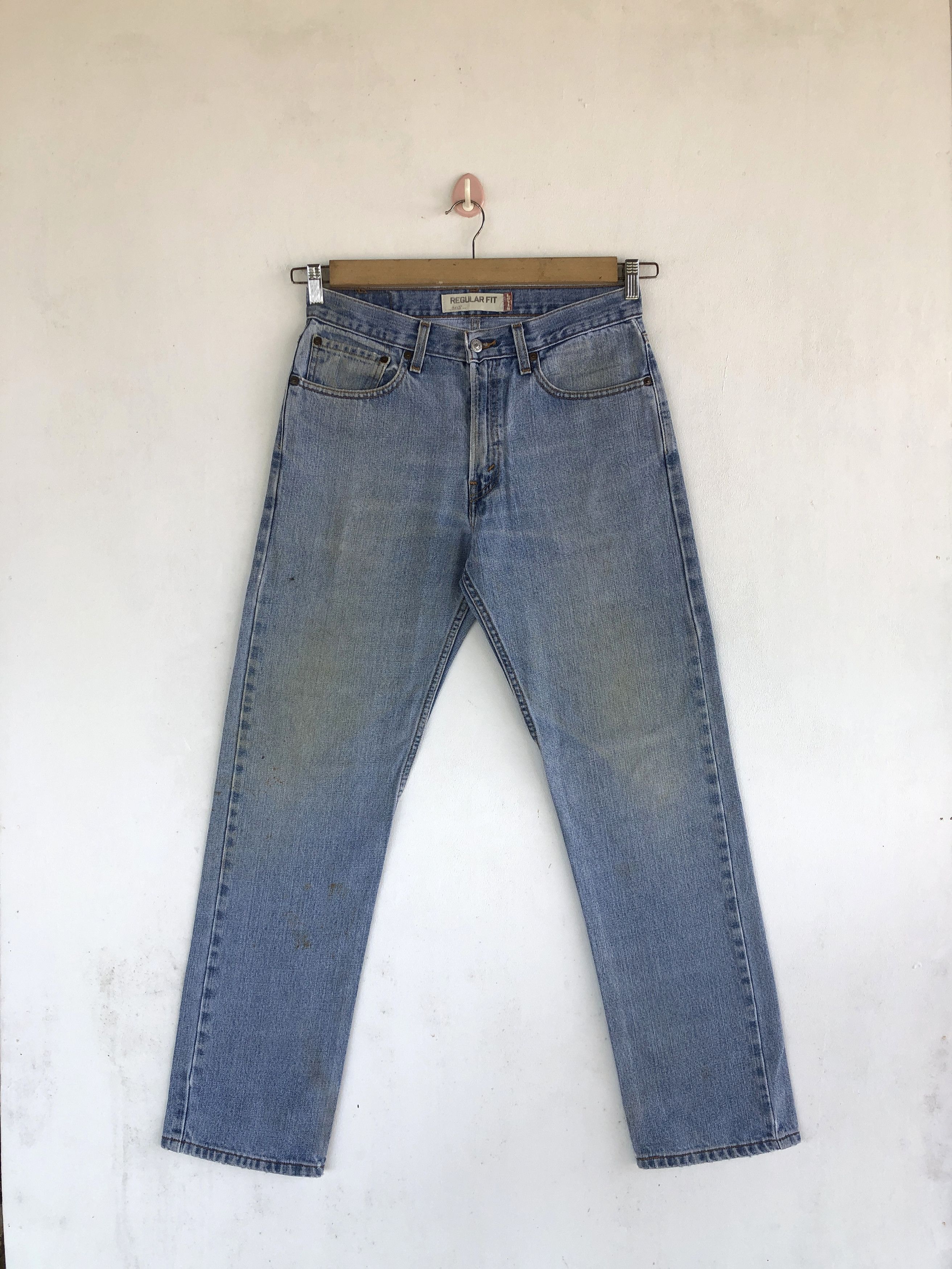 Levi's Vintage Levis 505 Jeans Levi's Sun Faded Light Wash Denim Size US 30 / EU 46 - 1 Thumbnail