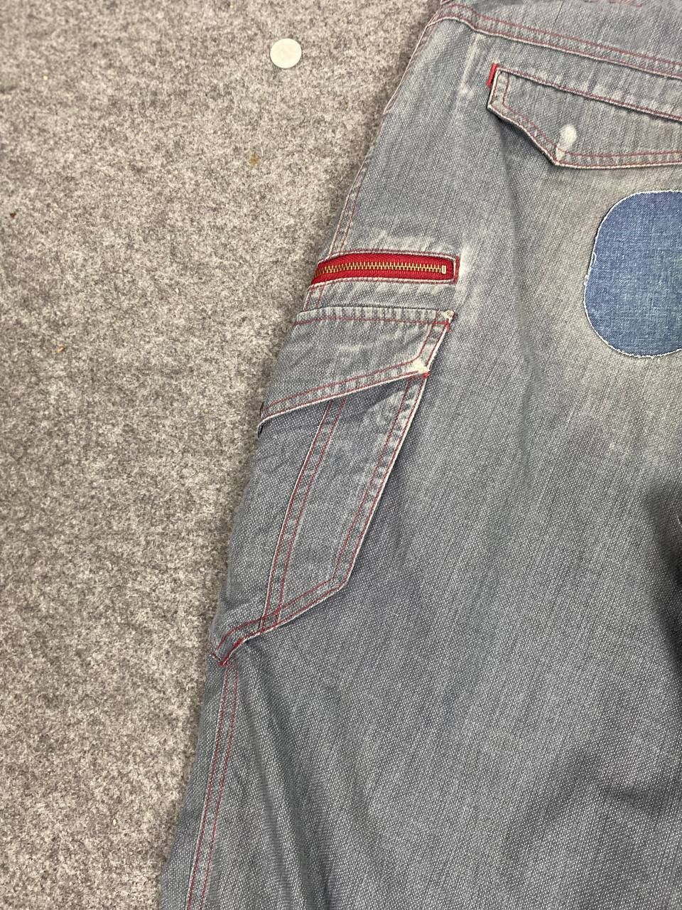 Japanese Brand vintage jawin japanese brands cargo denim nice design Size US 36 / EU 52 - 4 Thumbnail