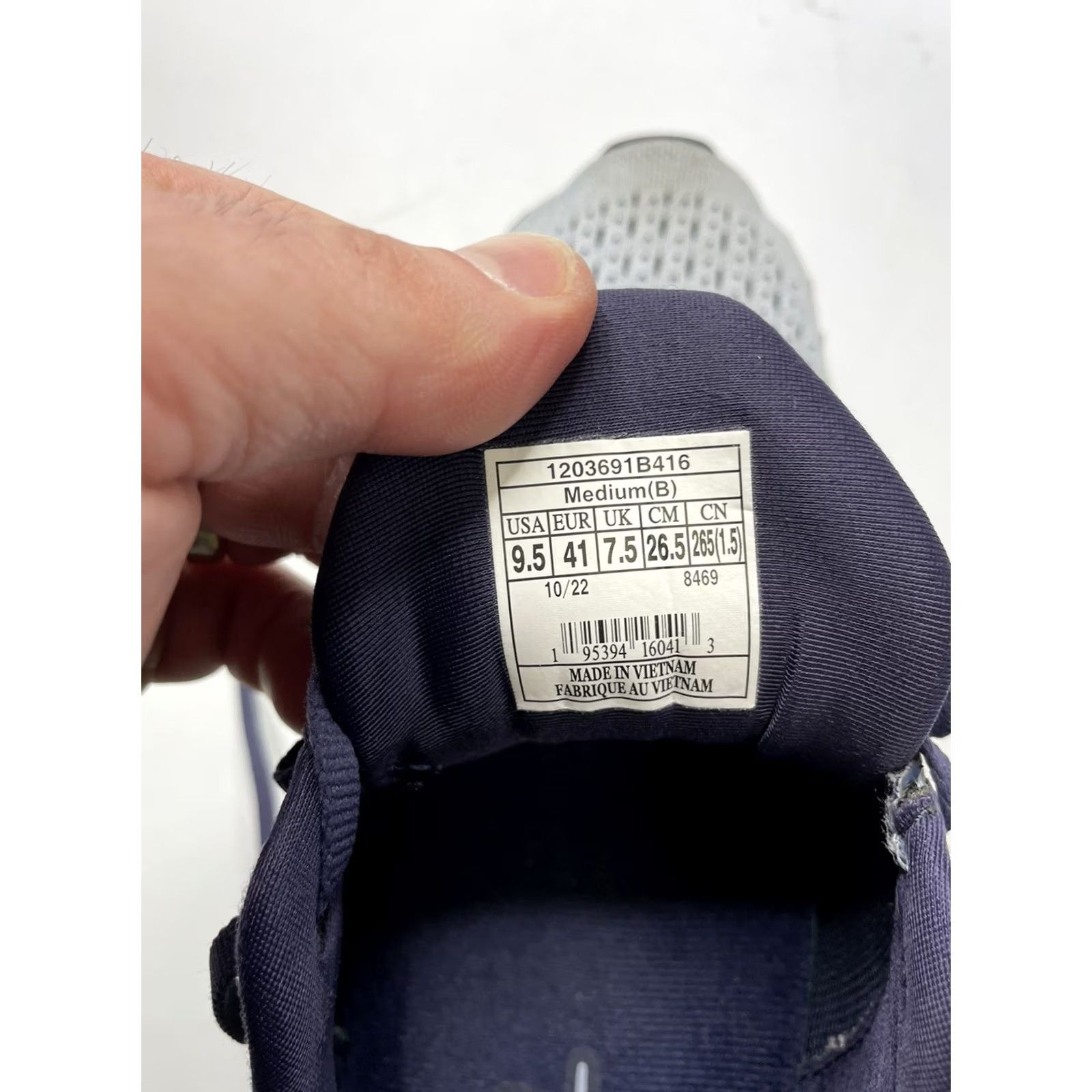 Brooks Brooks Glycerin GTS 20 Limited Edition Sneaker Women's Size 9.5 B Blue Size US 10 / IT 40 - 3 Thumbnail