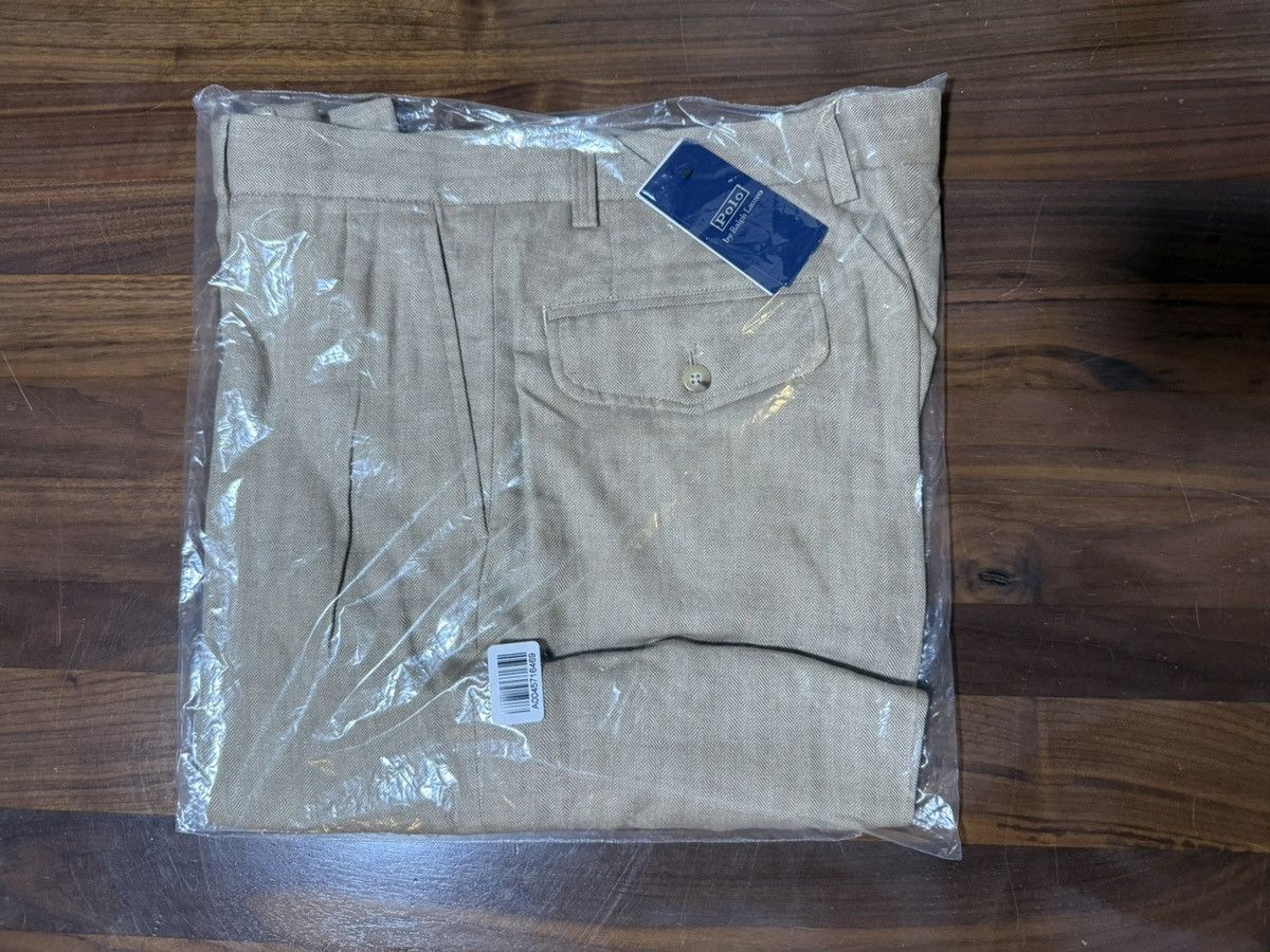 Polo Ralph Lauren Ralph Lauren Polo Whitman Relaxed Fit Herringbone Pant 34x32 Size US 34 / EU 50 - 6 Thumbnail