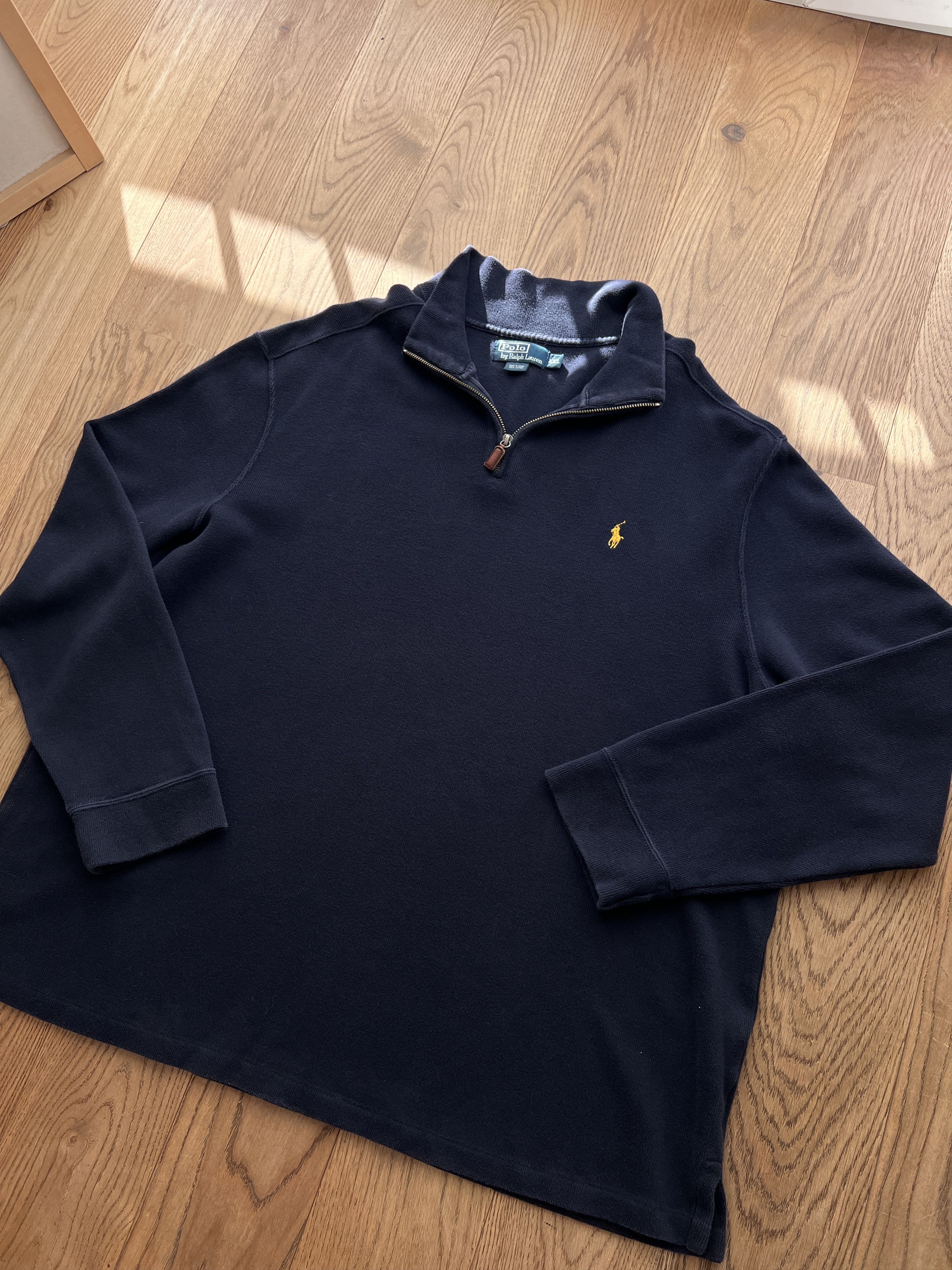 PRL half zip sweatshirt old money vintage sweater 2000s rare