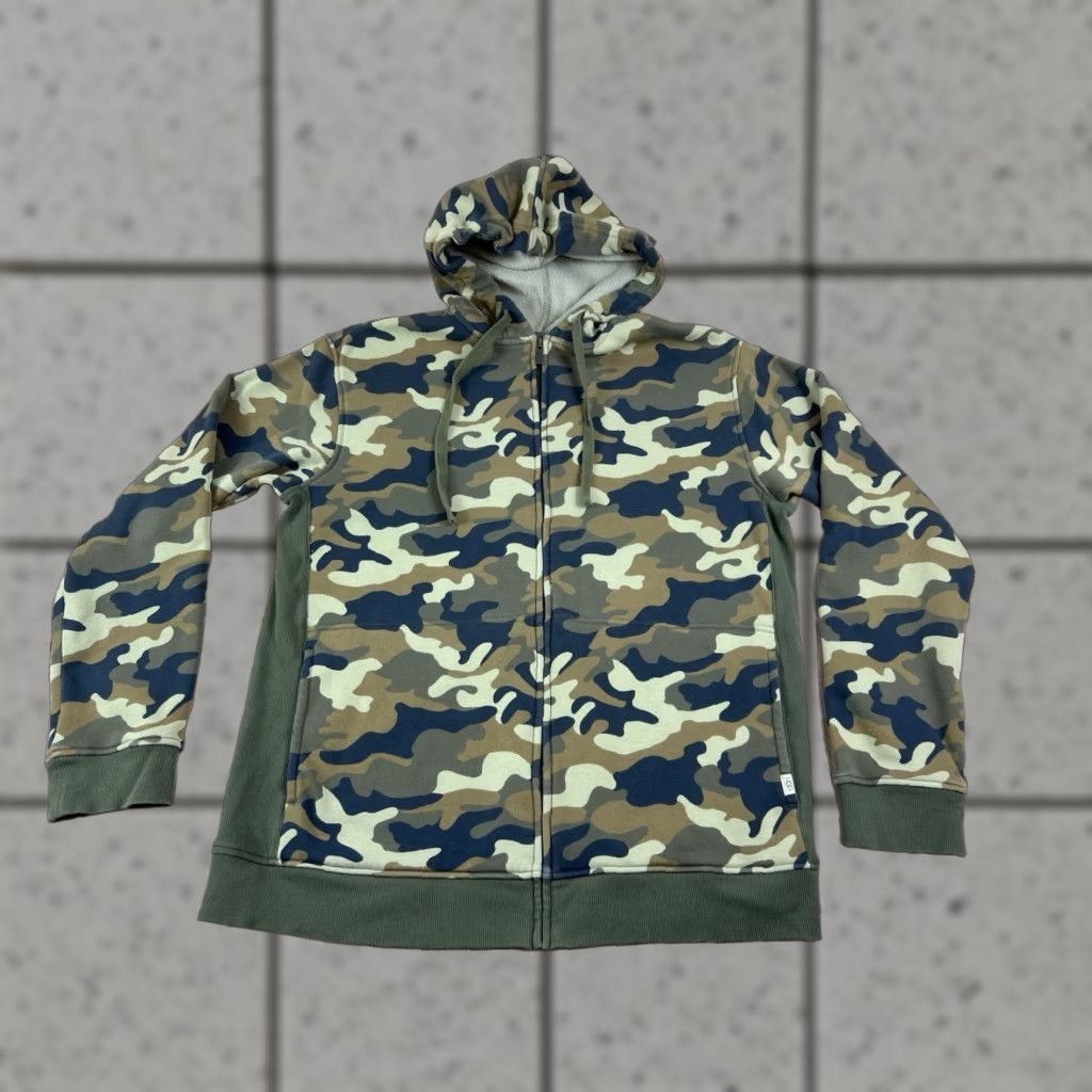 Ugg UGG Mens Gordon Camo Hooded Sweatshirt Jacket Fleece Lined Size Medium Size US M / EU 48-50 / 2 - 1 Thumbnail