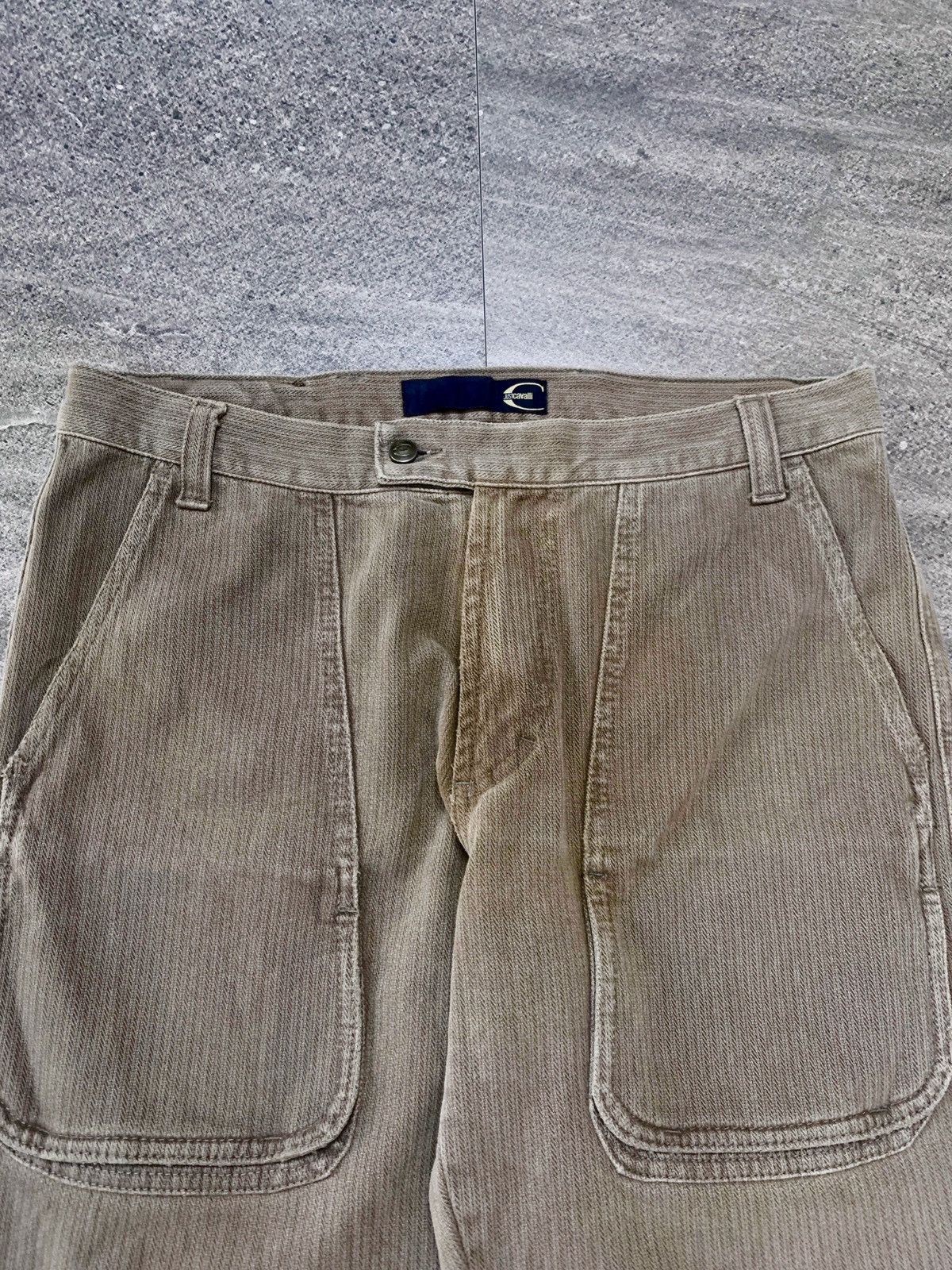 Just Cavalli FREE TAX! Thick Cotton Flared Pants Size US 31 - 3 Thumbnail