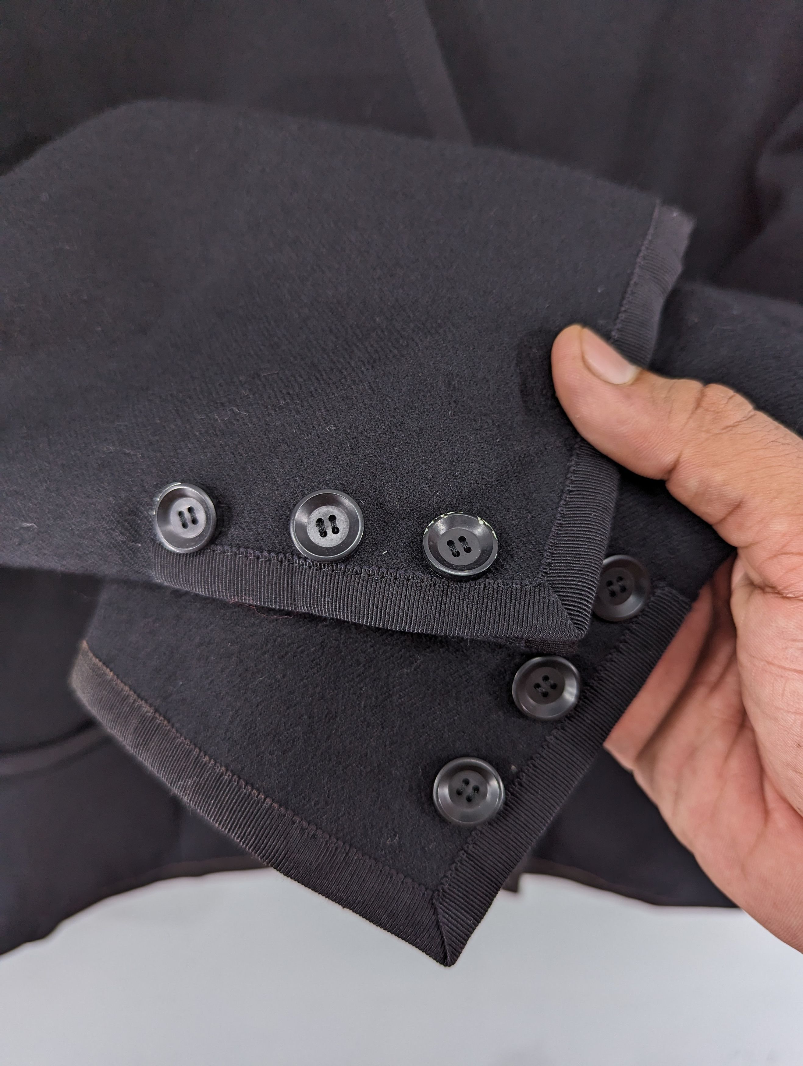 Givenchy Givenchy Hi Formal Wool Crop Coat Blazer Jacket Size XL / US 12-14 / IT 48-50 - 7 Thumbnail