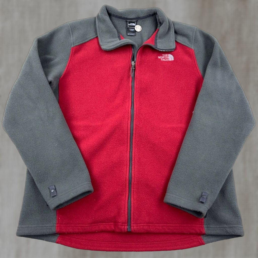 The North Face The North Face Jacket Men XL Red Gray Fleece Interchange Coat Layer Colorblock Adult Mens Size US XL / EU 56 / 4 - 1 Thumbnail