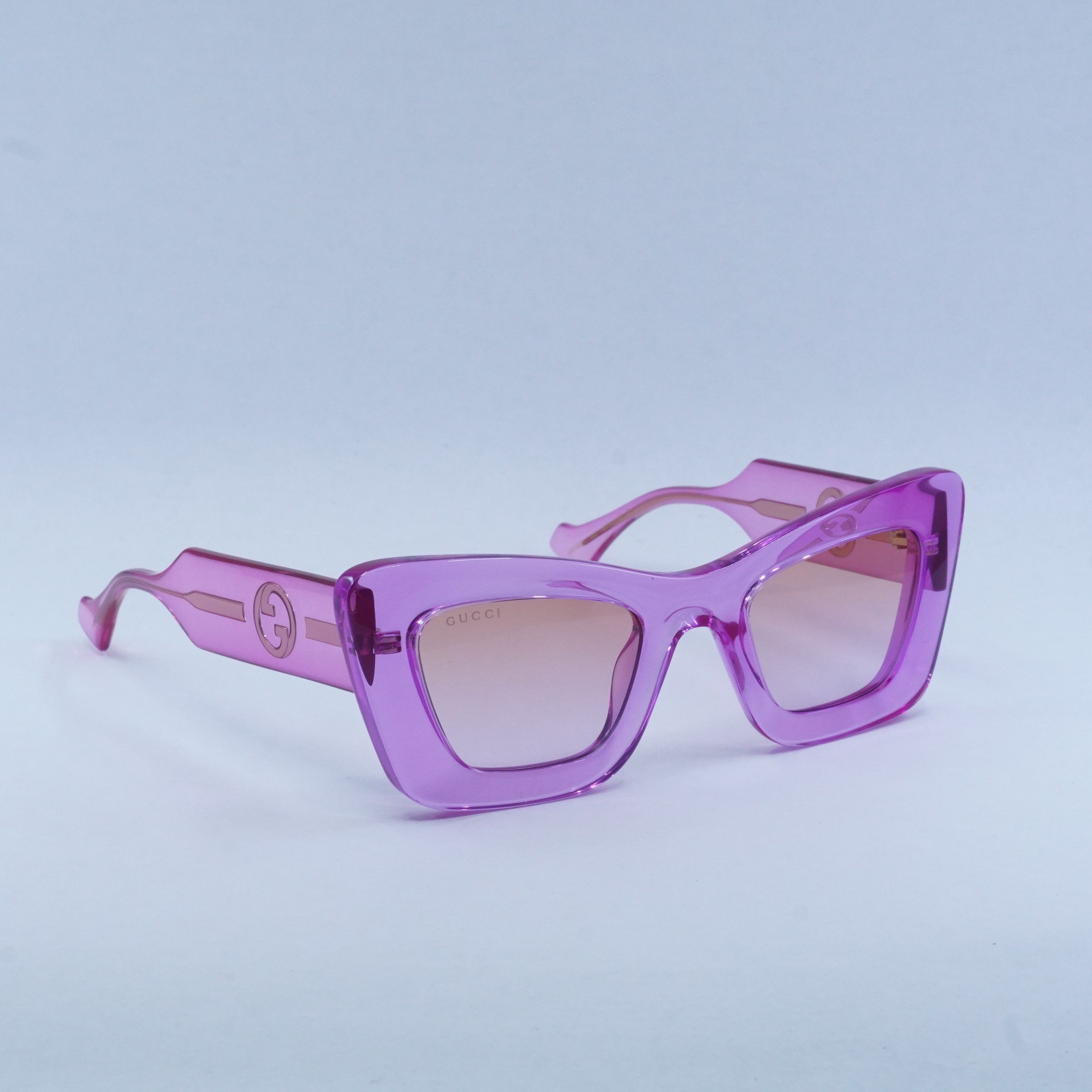 Gucci Gucci GG1552S 003 Women Sunglasses Magenta Frame Size ONE SIZE - 10 Thumbnail