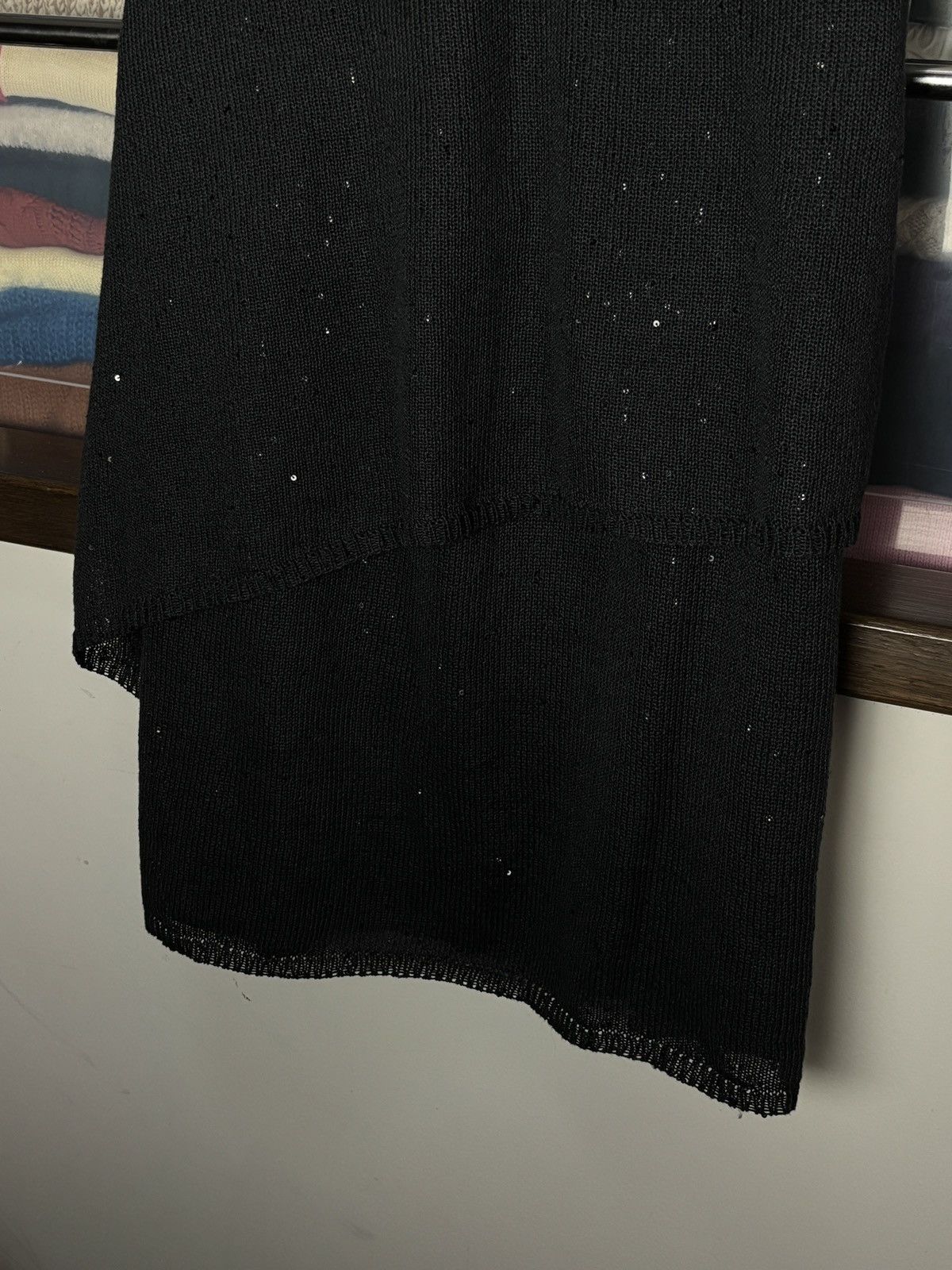 Brunello Cucinelli Brunello Cucinelli Linen & Silk Midi Sequin Luxury Dress Size M / US 6-8 / IT 42-44 - 8 Thumbnail