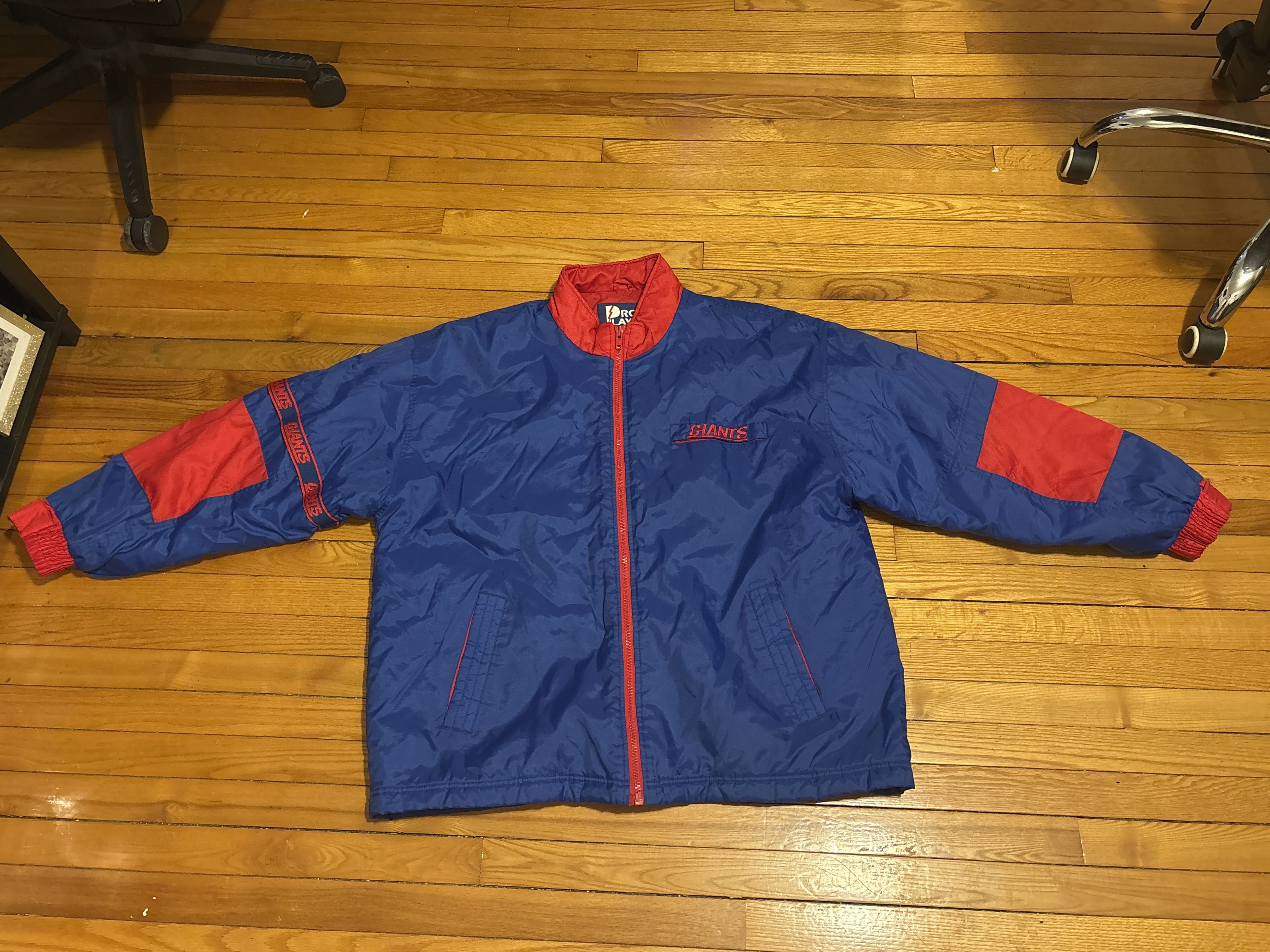 Pro Player Nyg puffer jacket Size US XL / EU 56 / 4 - 1 Thumbnail