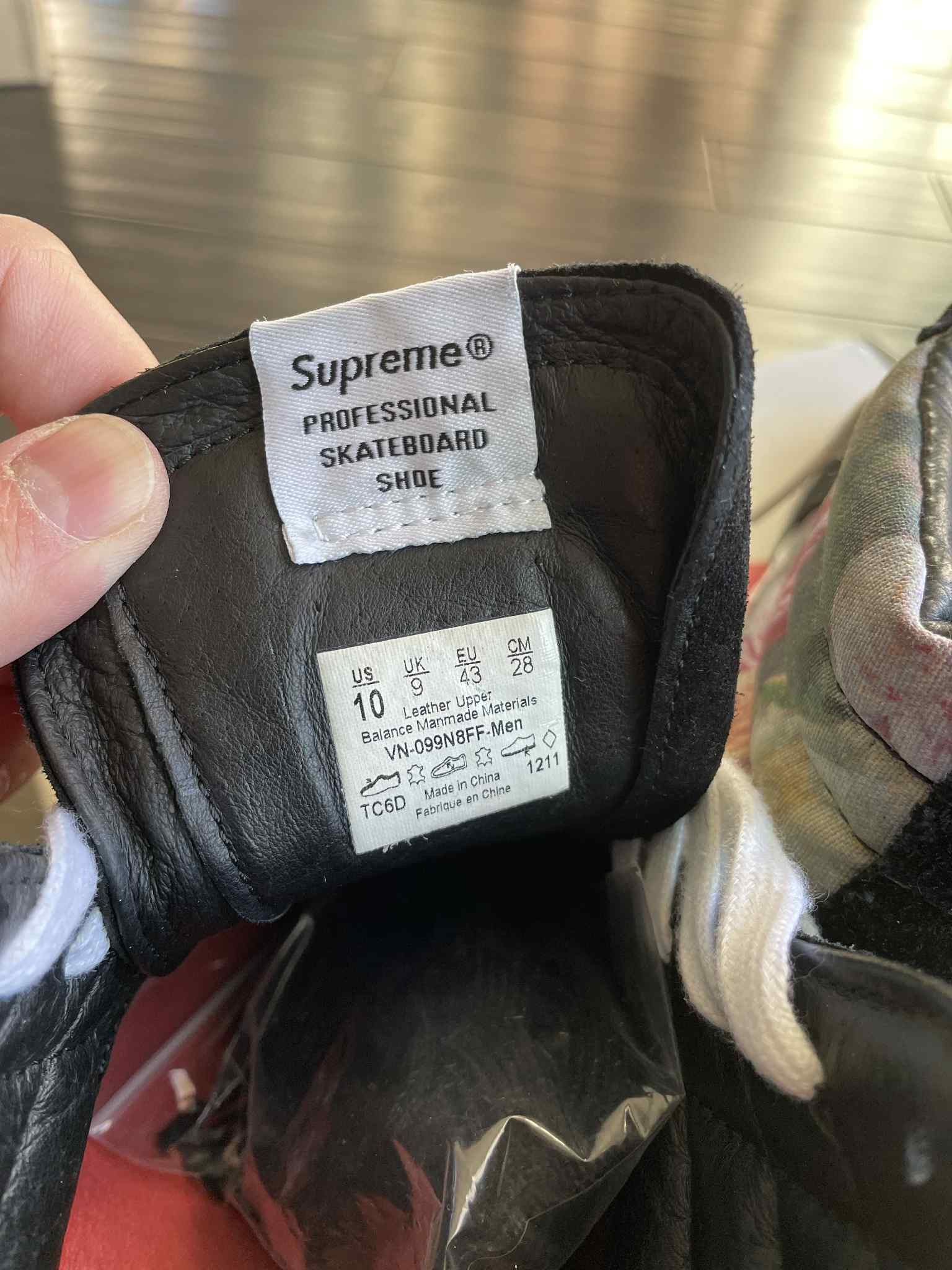 Supreme Supreme Vans PCL Sk8-Hi Size US 10 / EU 43 - 6 Thumbnail