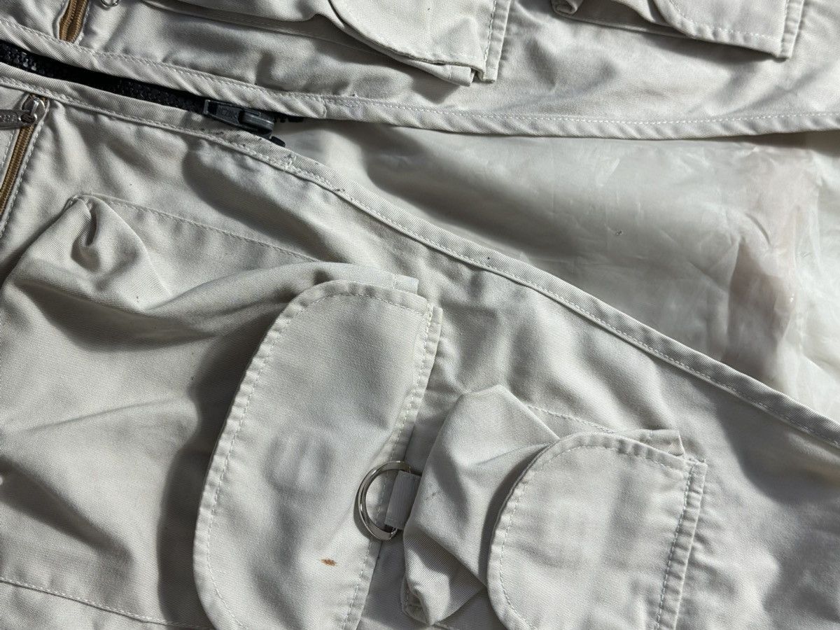 Japanese Brand 🚨RARE Multi Pocket Zipped Vest Y2K OUTDOOR ARHIVE BEIGE Size US M / EU 48-50 / 2 - 5 Thumbnail