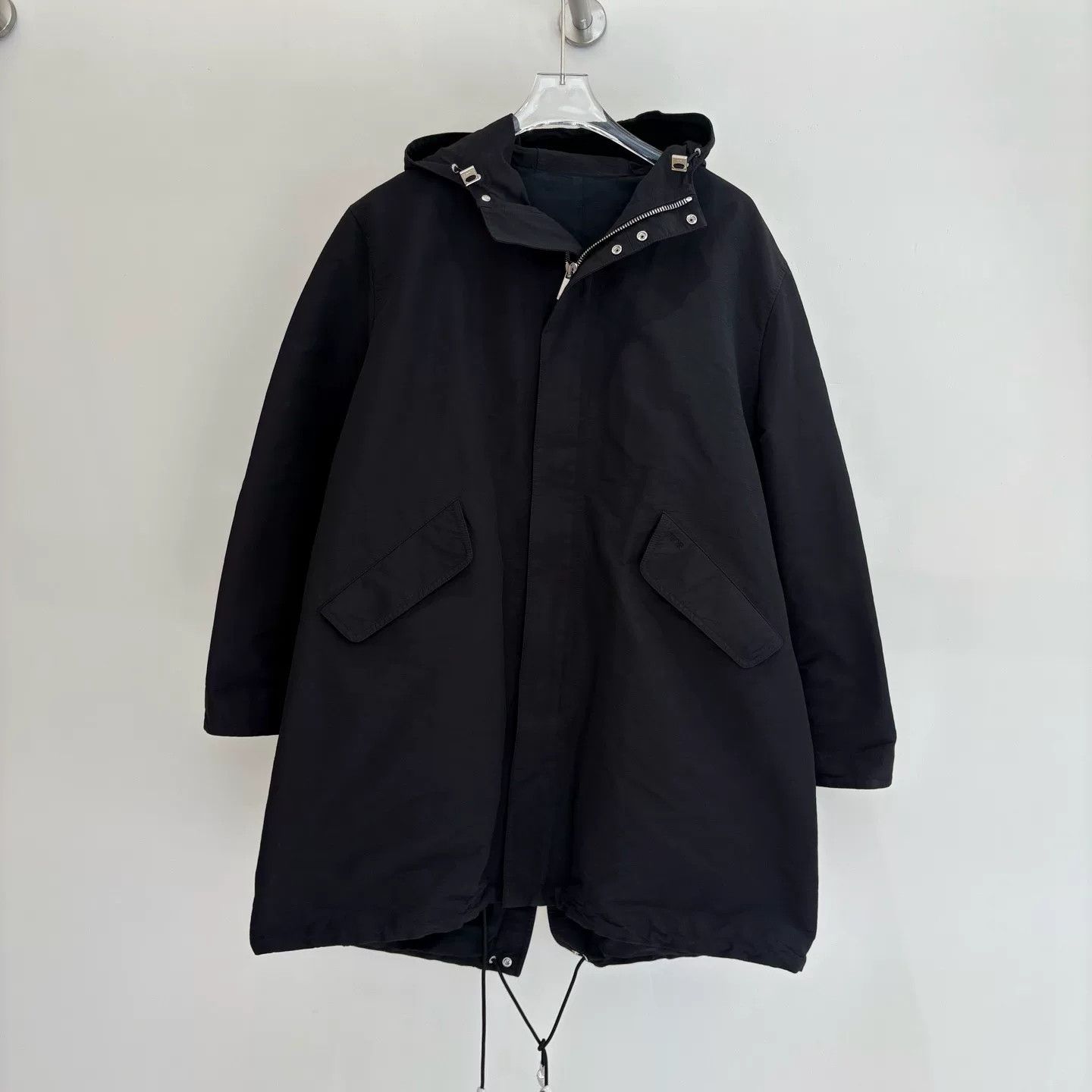 Dior dior hooded logo parka coat 52 size Size US L / EU 52-54 / 3 - 1 Thumbnail