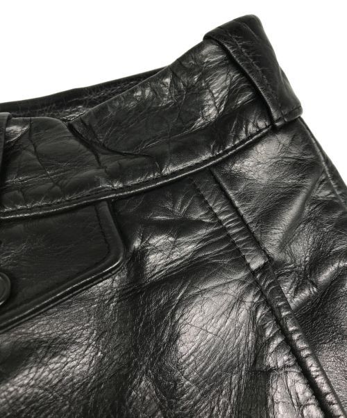 Yohji Yamamoto Yohji Yamamoto pour homme leather pants Size US 31 - 6 Thumbnail
