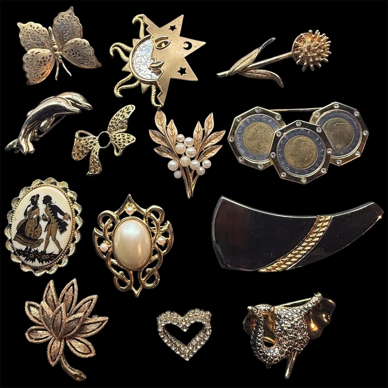 Other Huge Bulk Lot Vintage Costume Jewelry Signed & Unsigned Size ONE SIZE - 4 Thumbnail