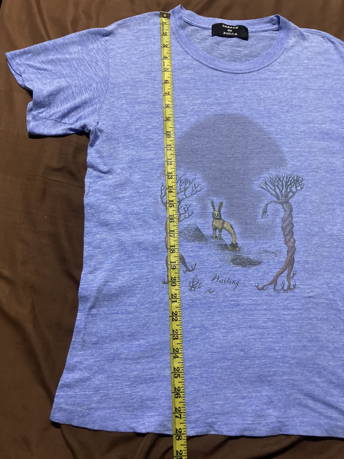 CABANE de ZUCCa ❗️LAST CALL❗️Cabane de Zucca Waiting Tee Size US S / EU 44-46 / 1 - 8 Thumbnail