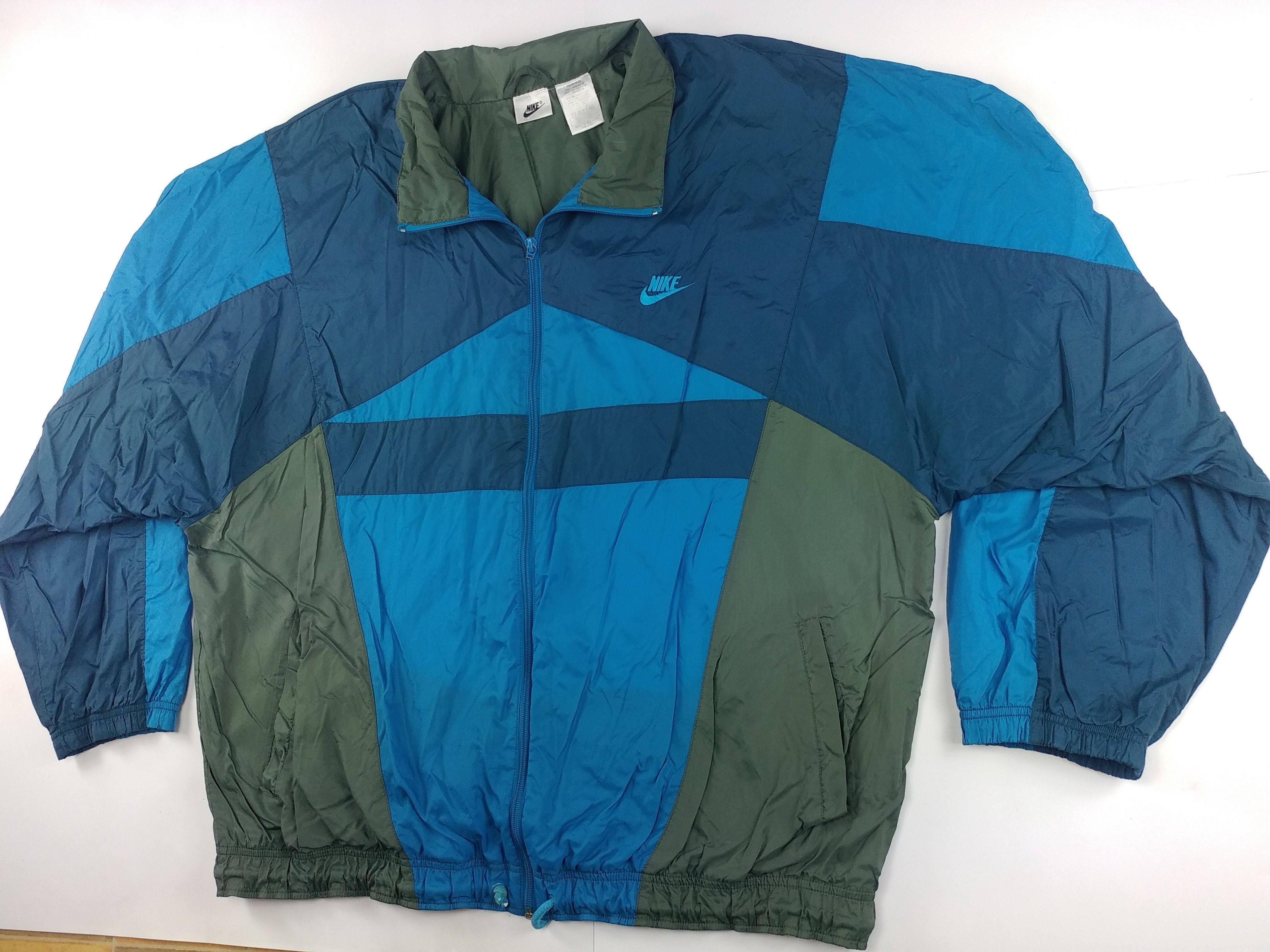 Nike Nike jacket, vintage track top, 90s skater 1990s Y2K XXL Size US XXL / EU 58 / 5 - 12 Thumbnail