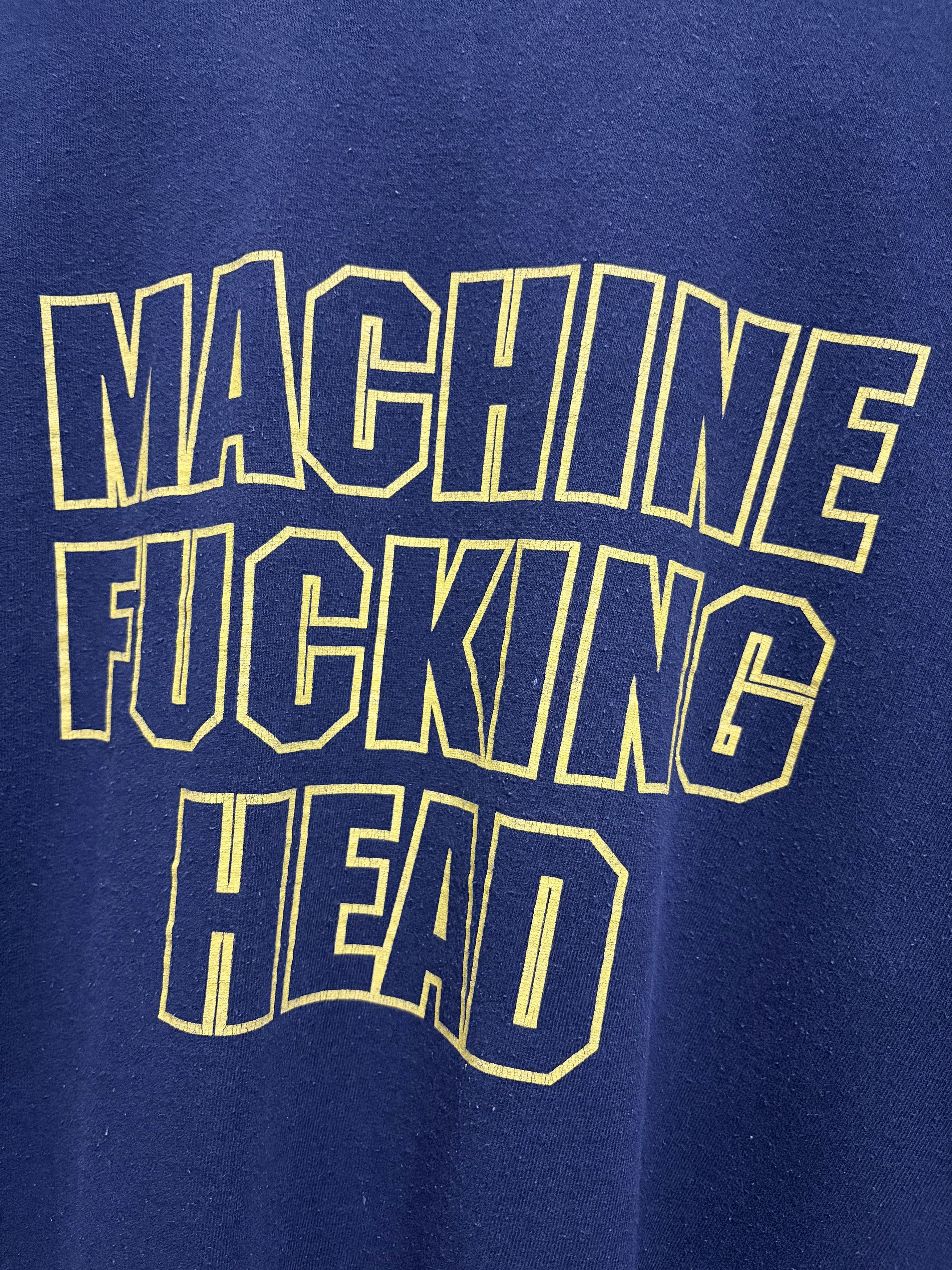 Band Tees 2000's Machine Fuckin Head - Rock Band T-Shirt Size US M / EU 48-50 / 2 - 6 Thumbnail
