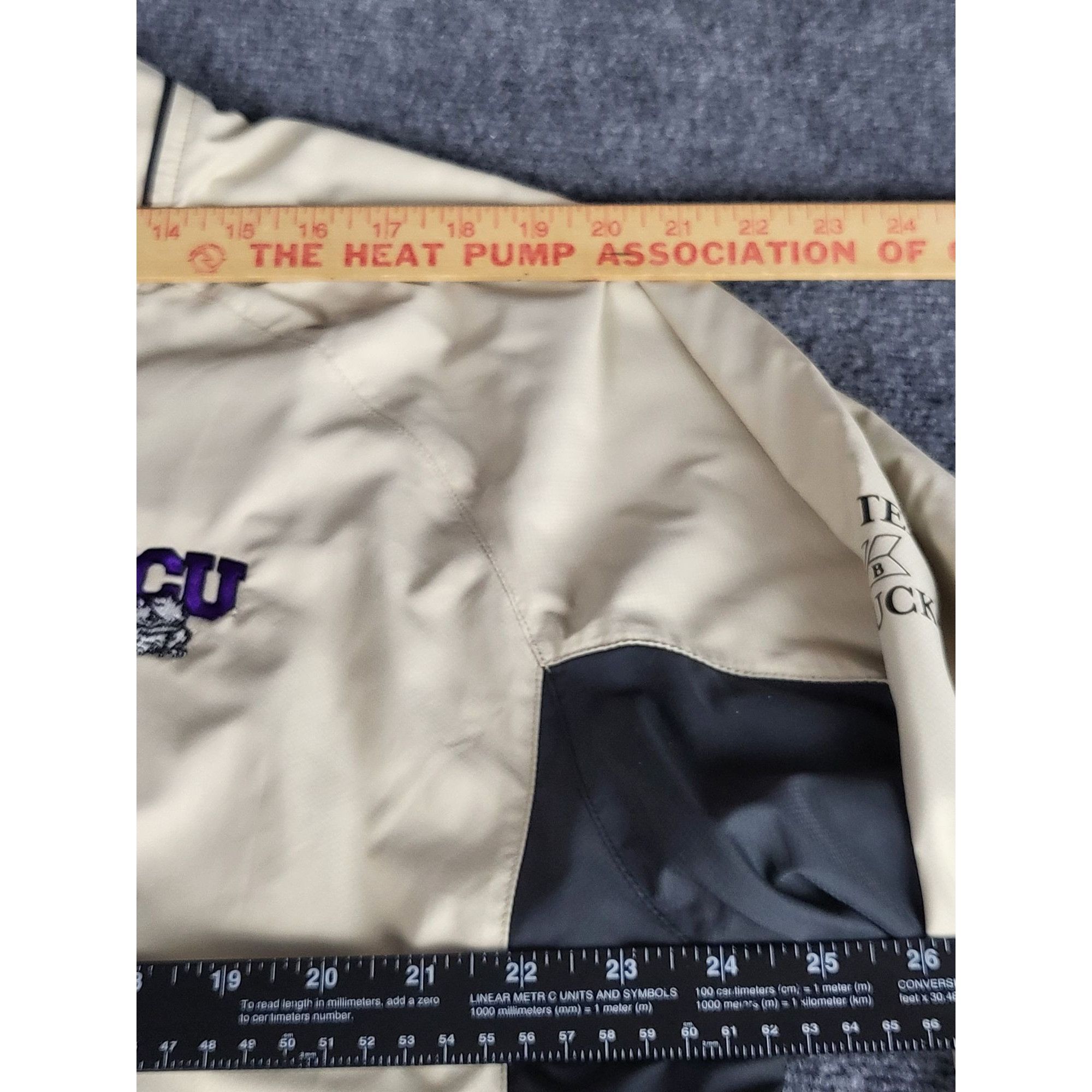 Cutter & Buck TCU Horned Frogs Pullover Men Sz L Cutter & Buck CB Weathert Size US L / EU 52-54 / 3 - 6 Thumbnail