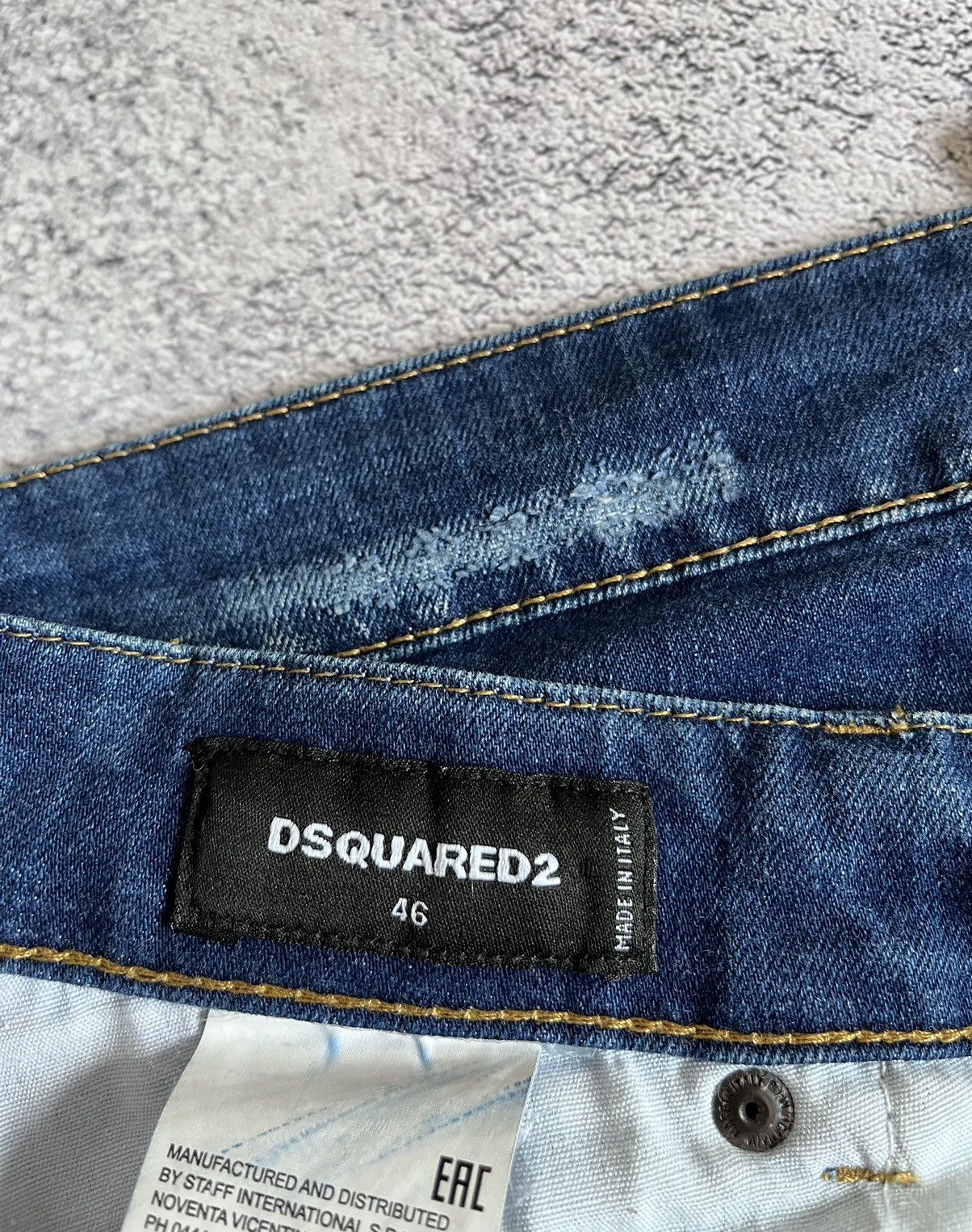 Dsquared2 Dsquared2 Men’s Jeans Denim Slim Jean Made In Italy Size 46 Size US 30 / EU 46 - 9 Thumbnail