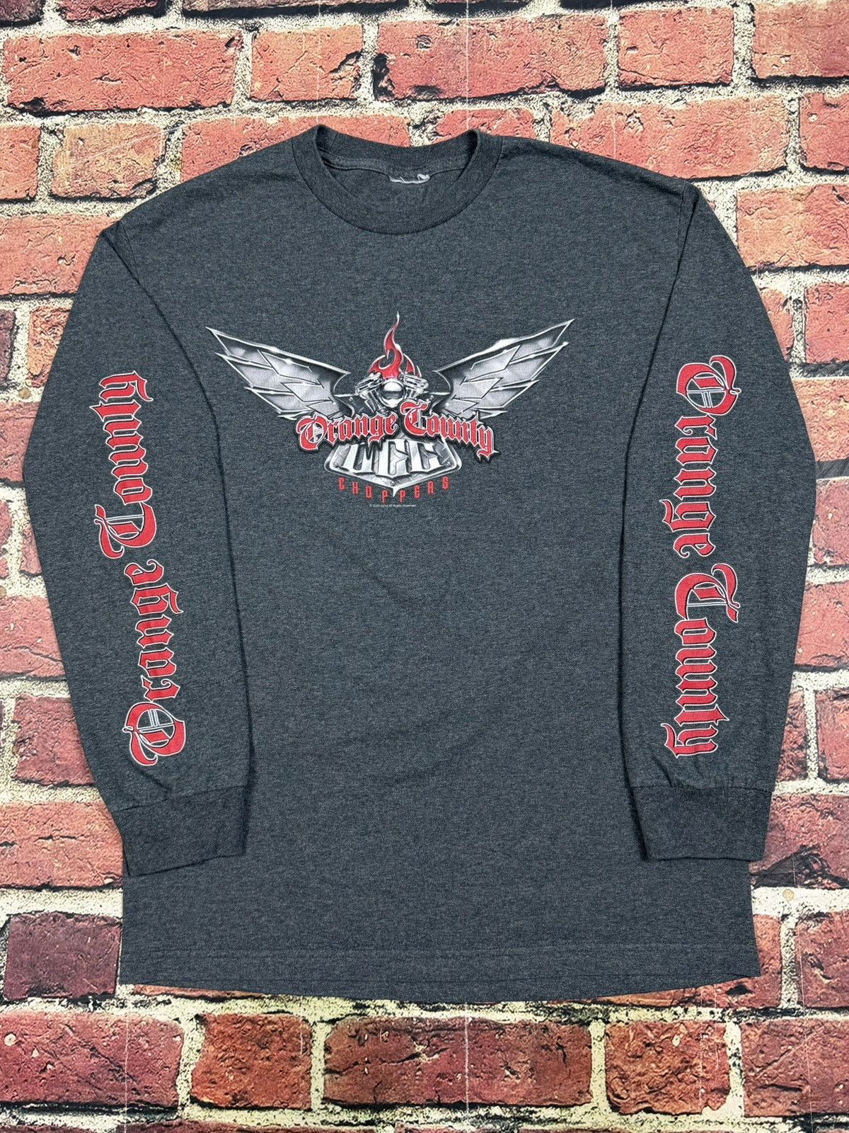 West Coast Choppers Vintage Orange County Choppers T Shirt Long
