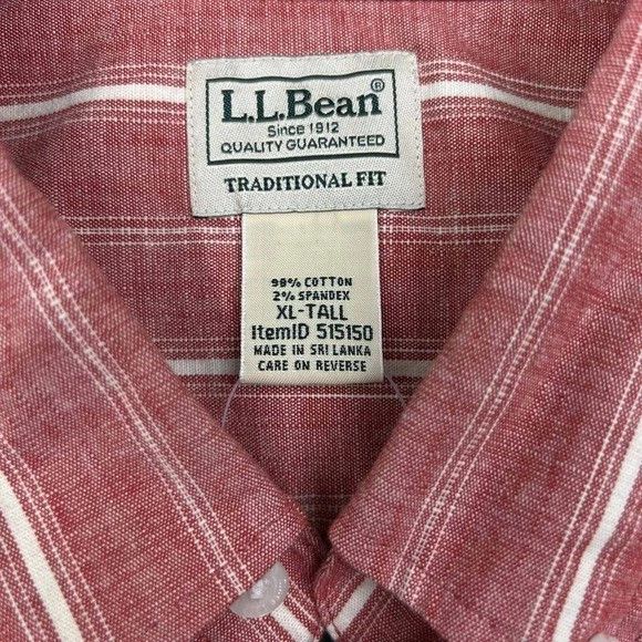 L.L. Bean L.L. Bean Button Down Shirt Men Long Sleeve Collared New XLT Size US XL / EU 56 / 4 - 9 Thumbnail