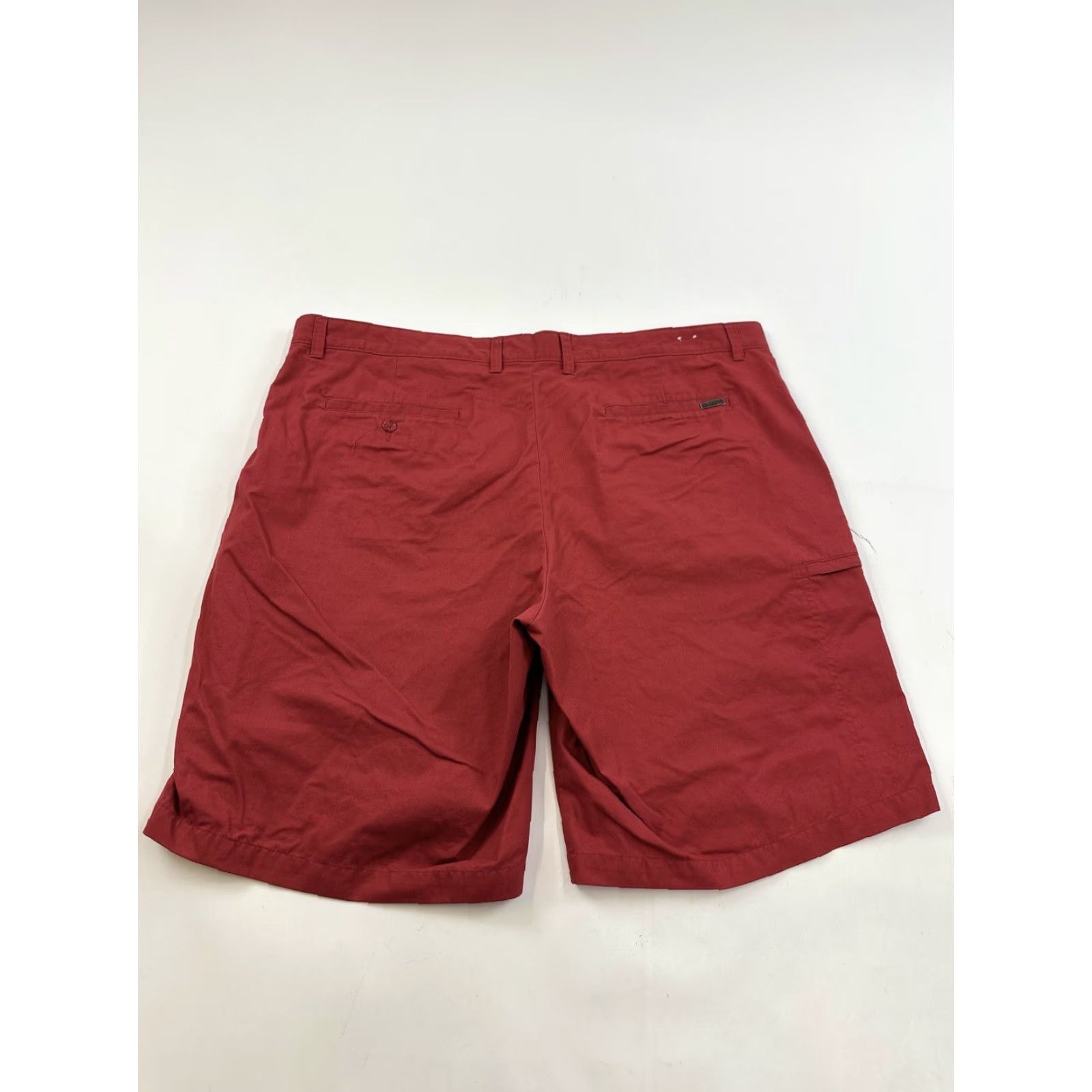 Vintage Greg Norman X Tasso Elba Shorts Mens 42 Red Five Iron Cargo Mid Rise Golf Casual Shorts Mens Regular Cargo Red 42 Size US 42 / EU 58 - 2 Thumbnail