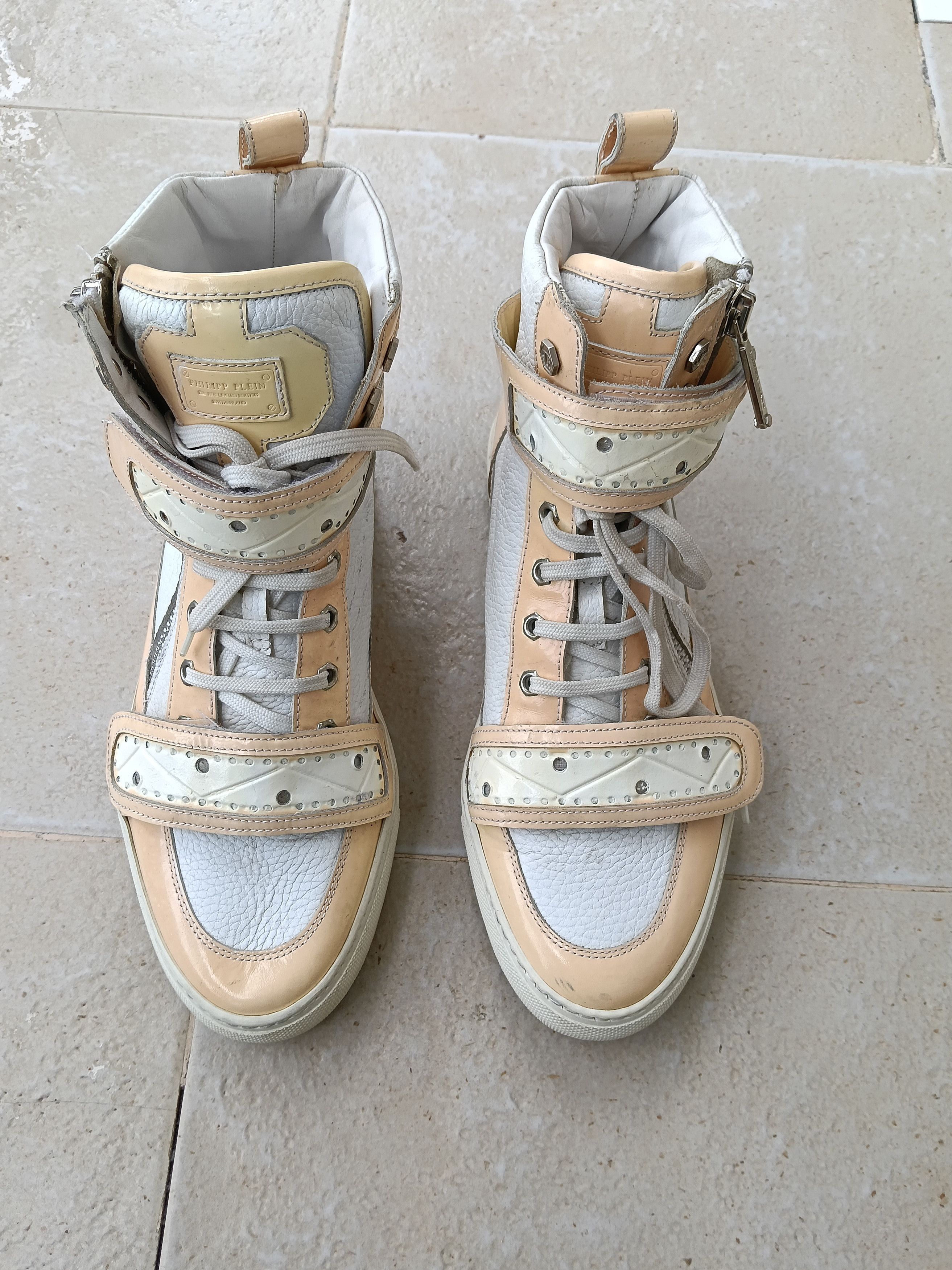Philipp Plein Philip plein limited edition high top sneakers Size US 8 / EU 41 - 2 Thumbnail