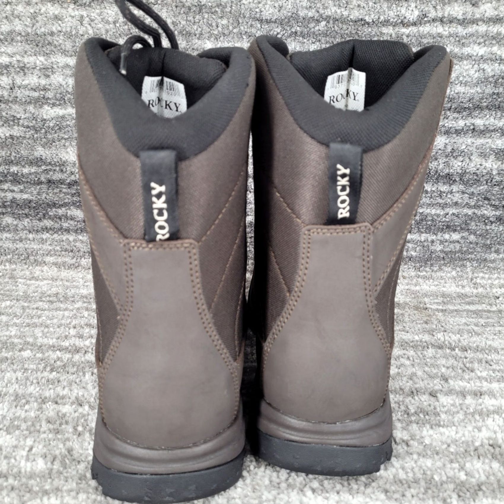 Vintage Rocky Wildcat Mens 8 Inch Waterproof Insulated Hunting Boots Brown 11 M 400g Size US 10 / EU 43 - 4 Thumbnail