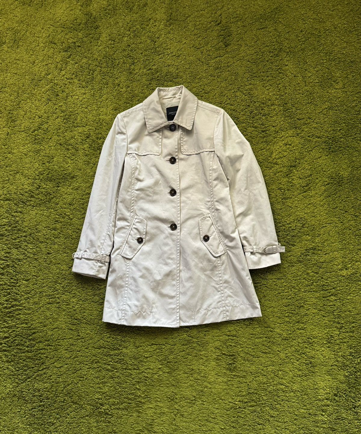 Designer × Max Mara × Weekend Max Mara Max Mara weekend avant garde trench coat jacket Size S / US 4 / IT 40 - 1 Thumbnail