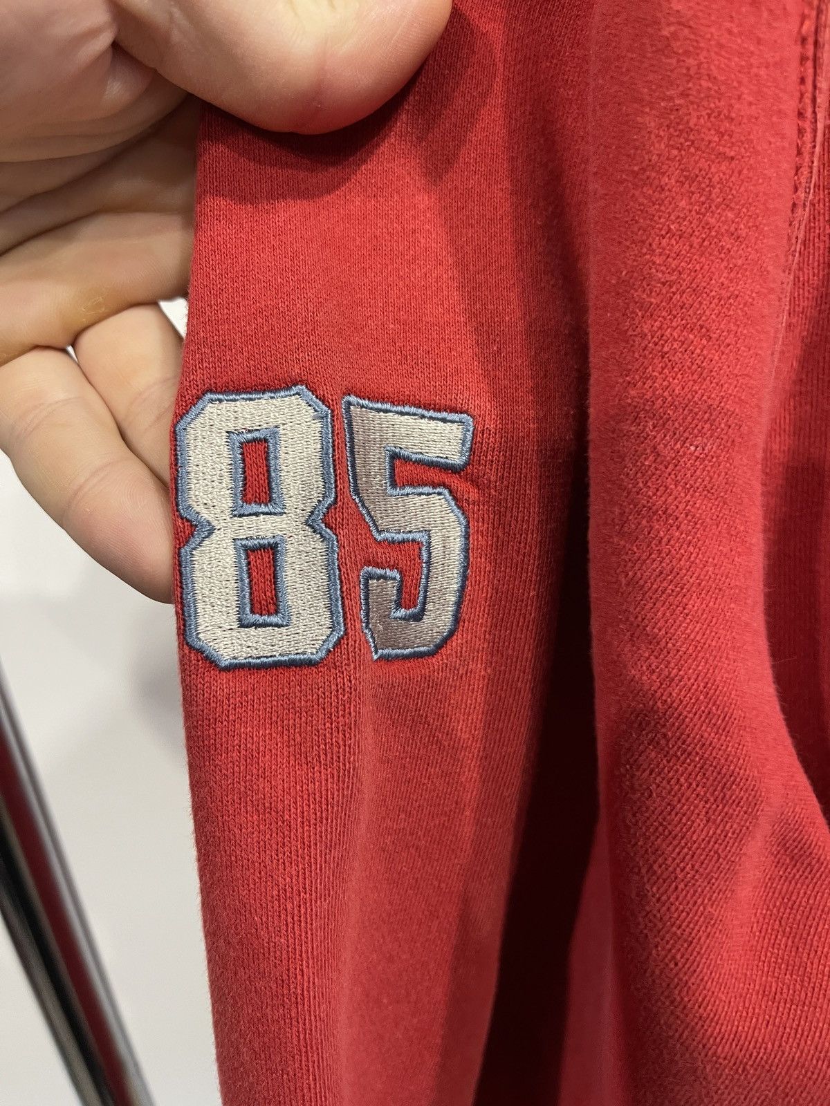 Tommy Hilfiger Tommy Hilfiger Vintage Sweatshirt Mens Red Cotton 85 L Size US L / EU 52-54 / 3 - 5 Thumbnail