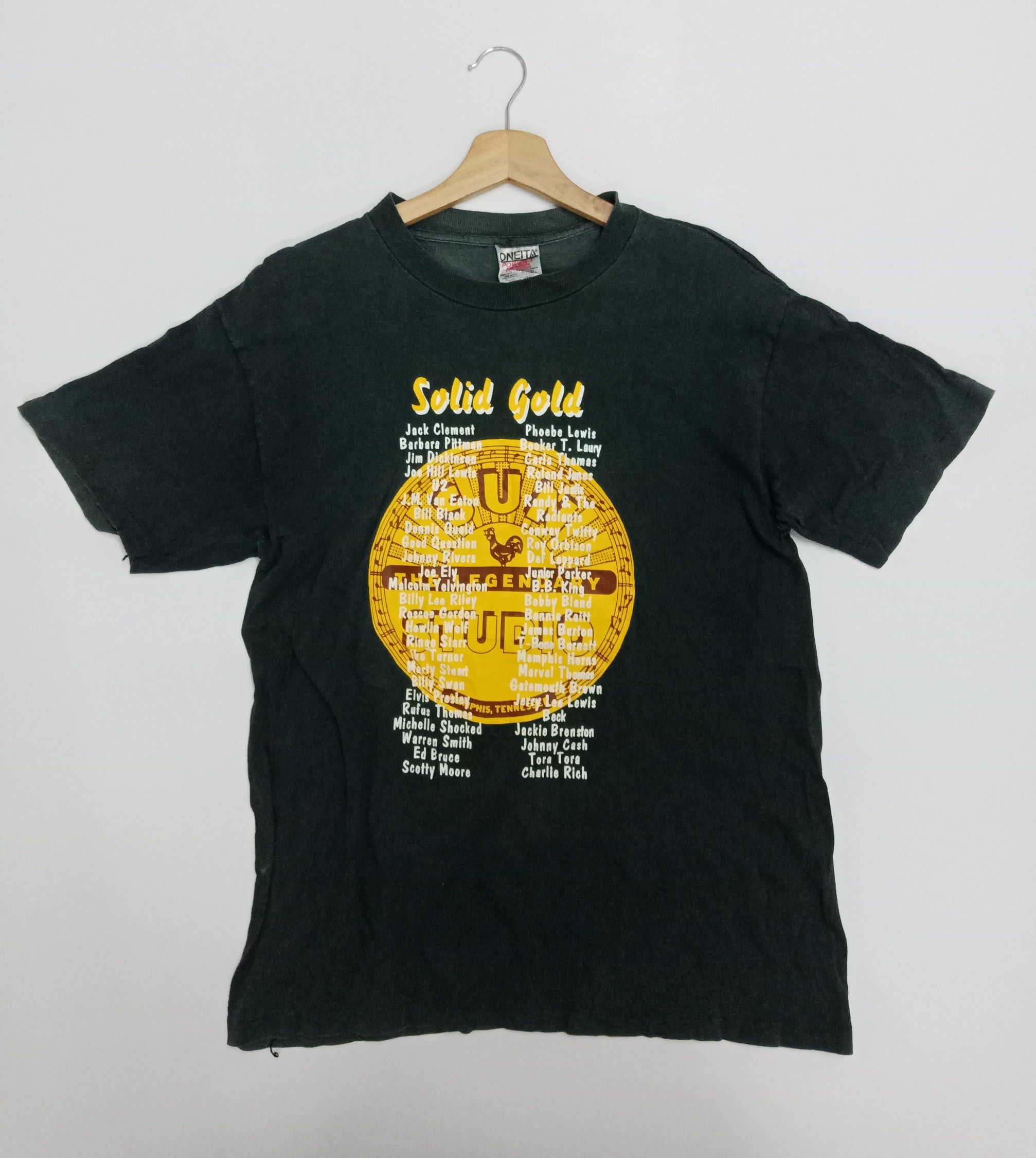 Band Tees Sun Studio The Legendary Solid Gold #D Size US M / EU 48-50 / 2 - 1 Thumbnail