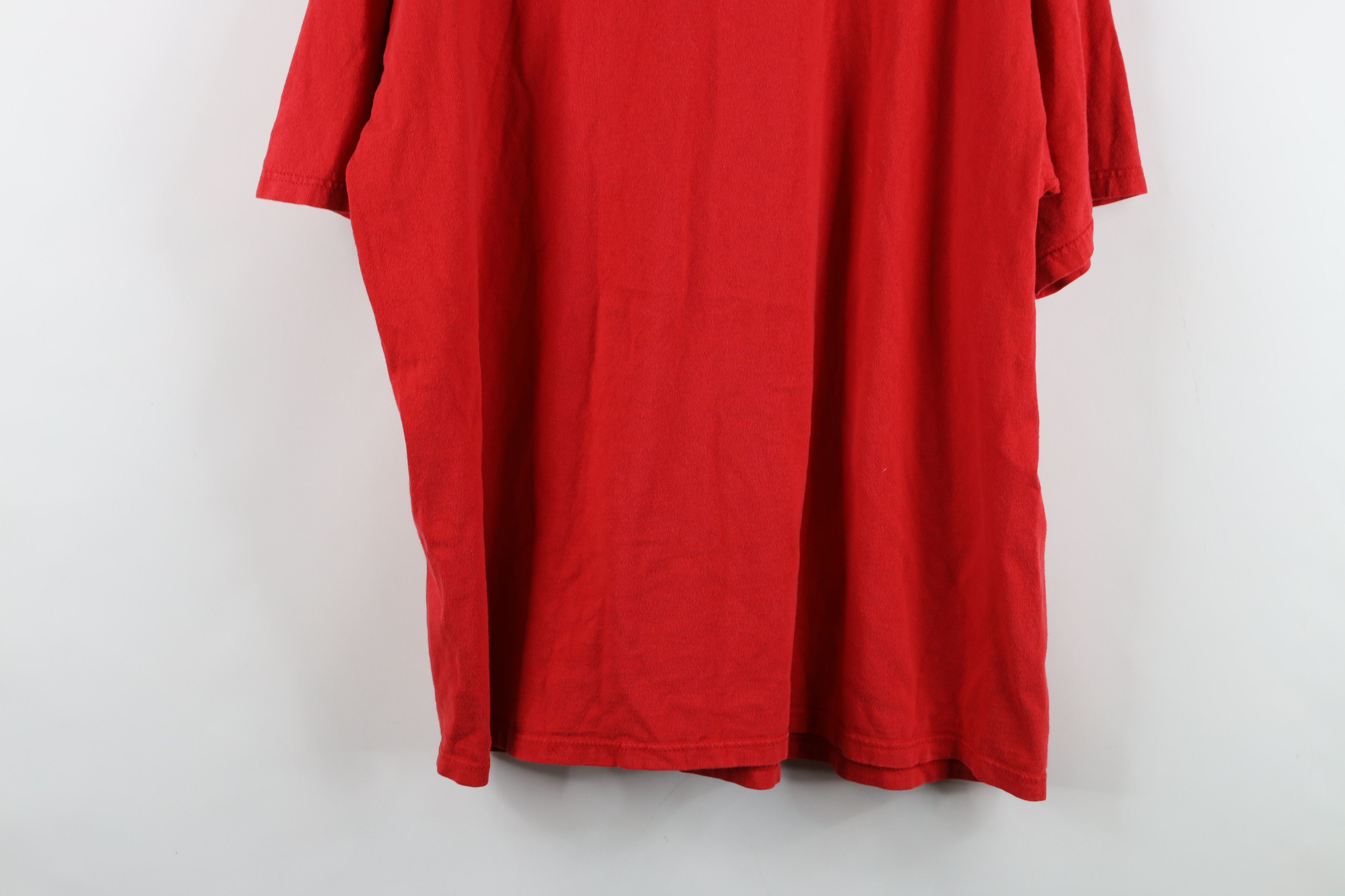Vintage Vintage 90s Indiana University Hoosiers T-Shirt Red USA Size US XL / EU 56 / 4 - 13 Thumbnail