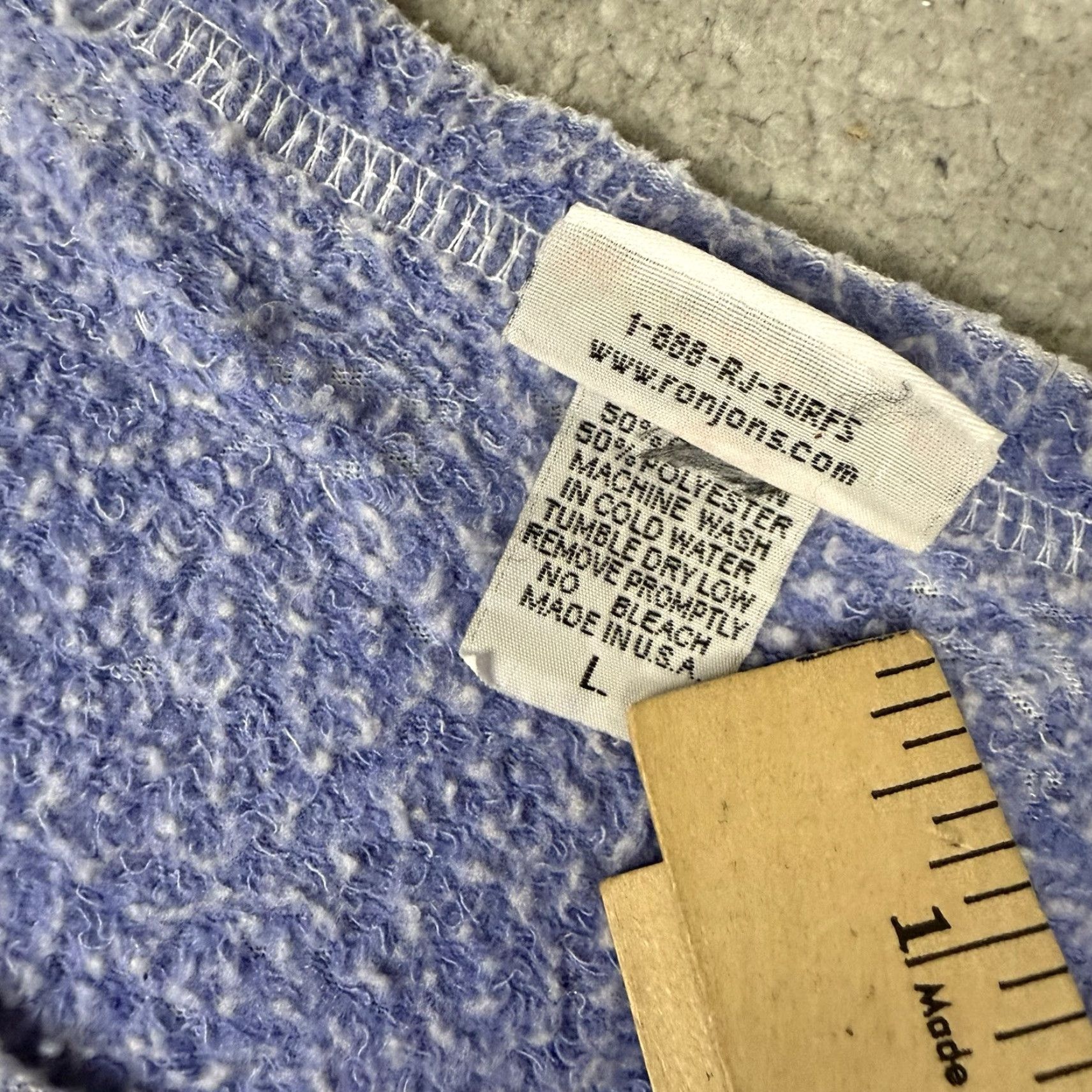 Ron Jon Surf Shop VINTAGE Ron Jon Surf Shop Sweatshirt Womens Large Purple Cocoa Beach Rare USA L Size L / US 10 / IT 46 - 5 Thumbnail