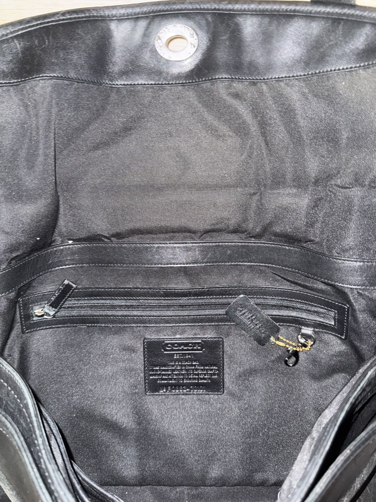 Coach Vintage Coach Turnlock Leather Briefcase Shoulder Bag Size ONE SIZE - 5 Thumbnail