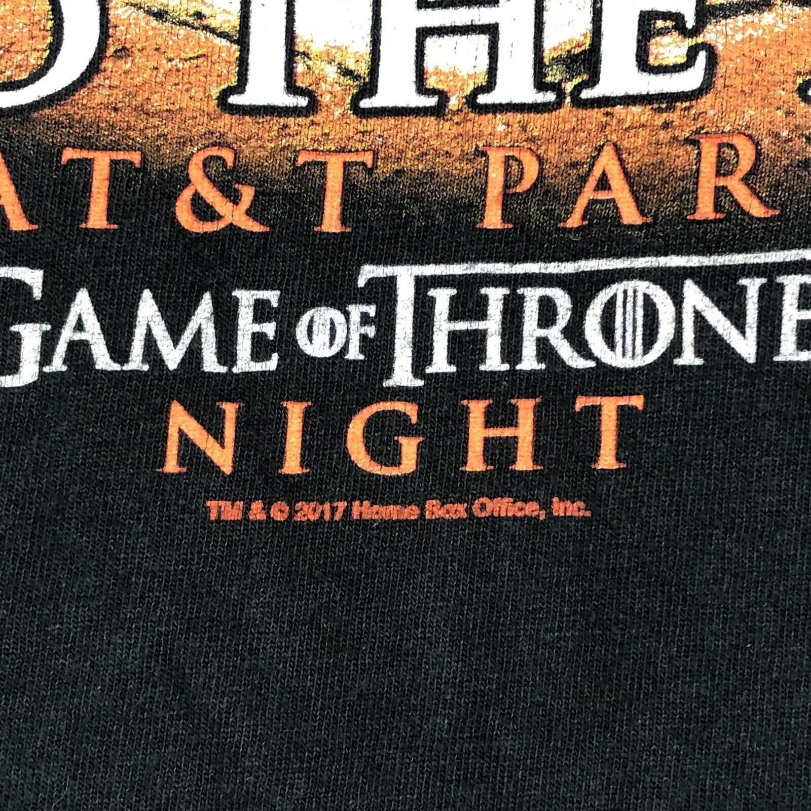 MLB × Majestic × Vintage 2017 SF Giants Game Of Thrones Night Baseball Tee size Large Size US L / EU 52-54 / 3 - 3 Thumbnail