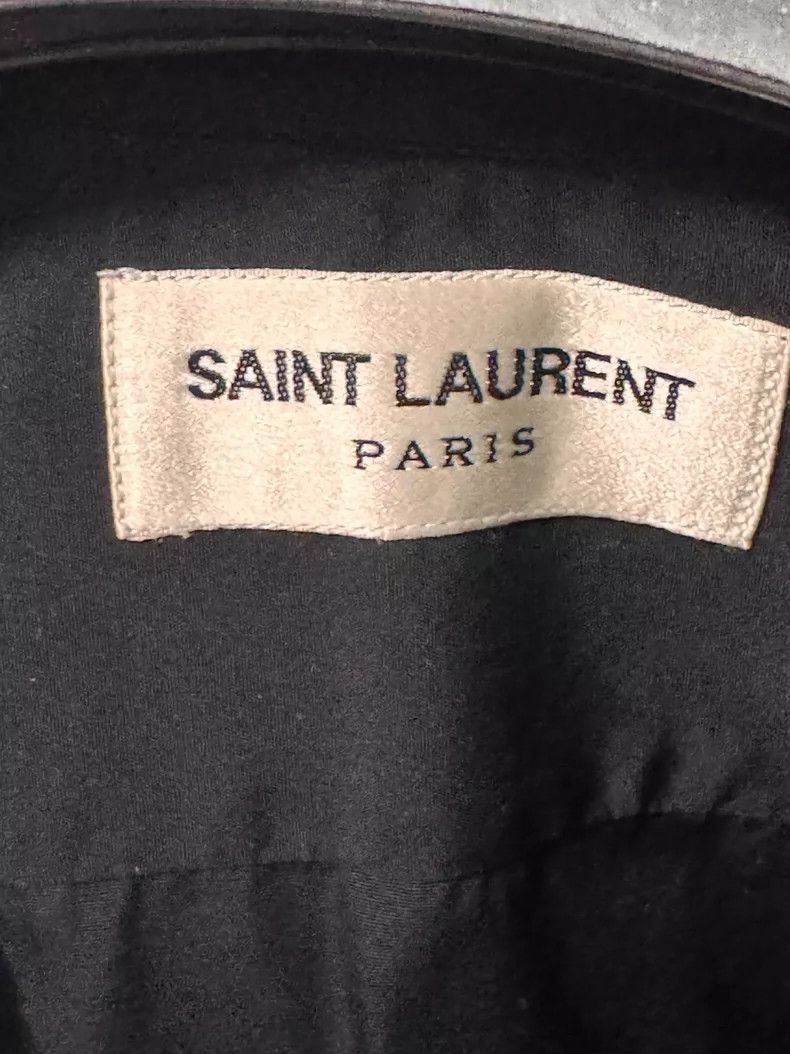 Yves Saint Laurent Saint Laurent Classic Poplin Shirt- Size US M / EU 48-50 / 2 - 2 Thumbnail