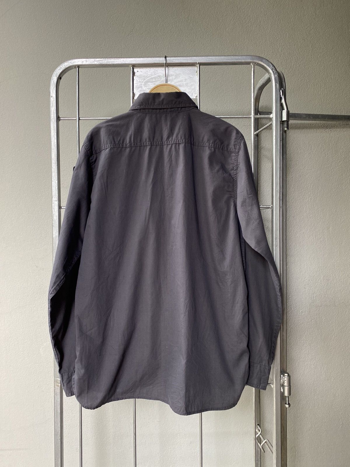 Vintage 76 Lubricants Grey Long-Sleeve Shirt Size US M / EU 48-50 / 2 - 2 Thumbnail