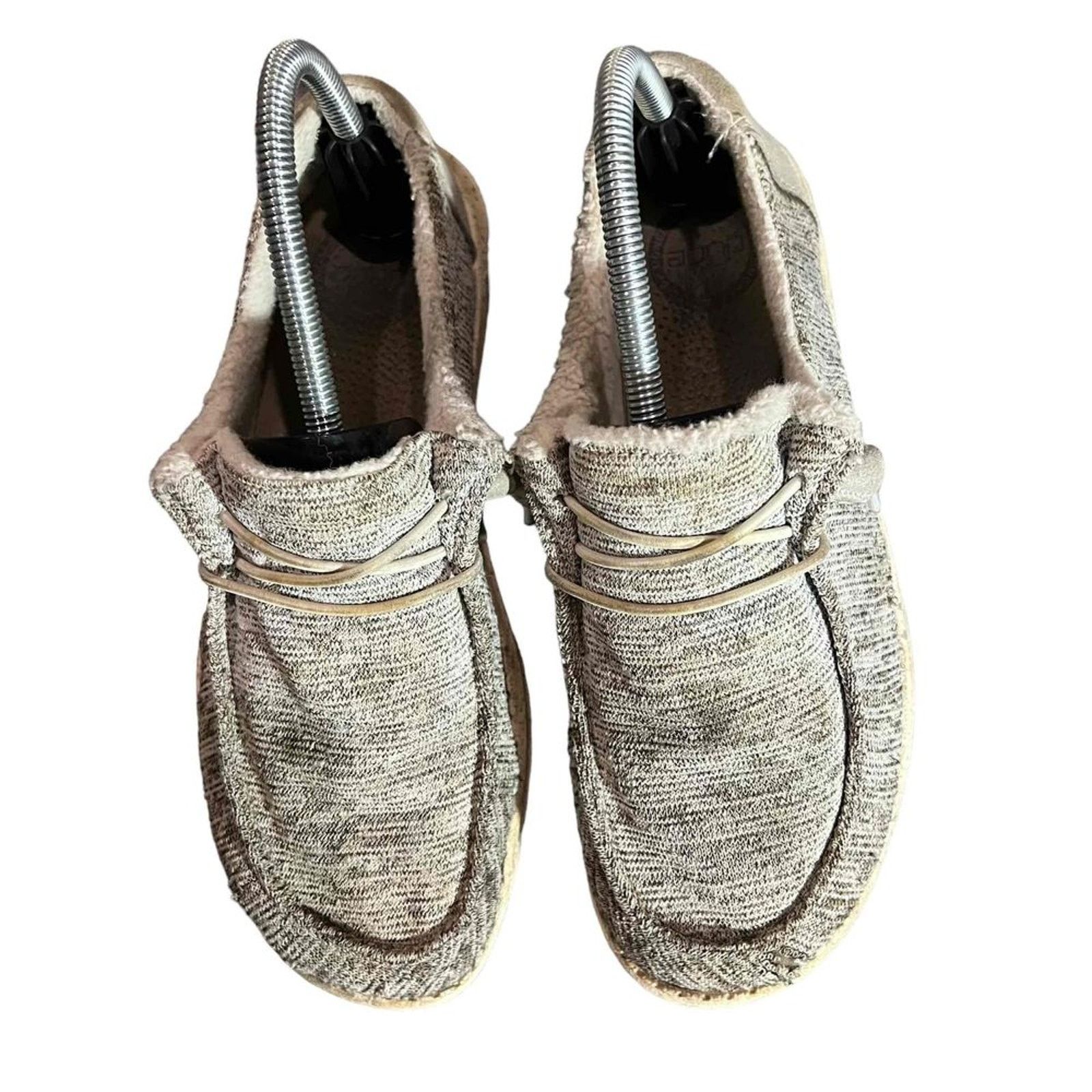 & Other Stories Hey Dude Wendy Stretch Fog Slip on Casual Shoes Size US 9 / IT 39 - 4 Thumbnail