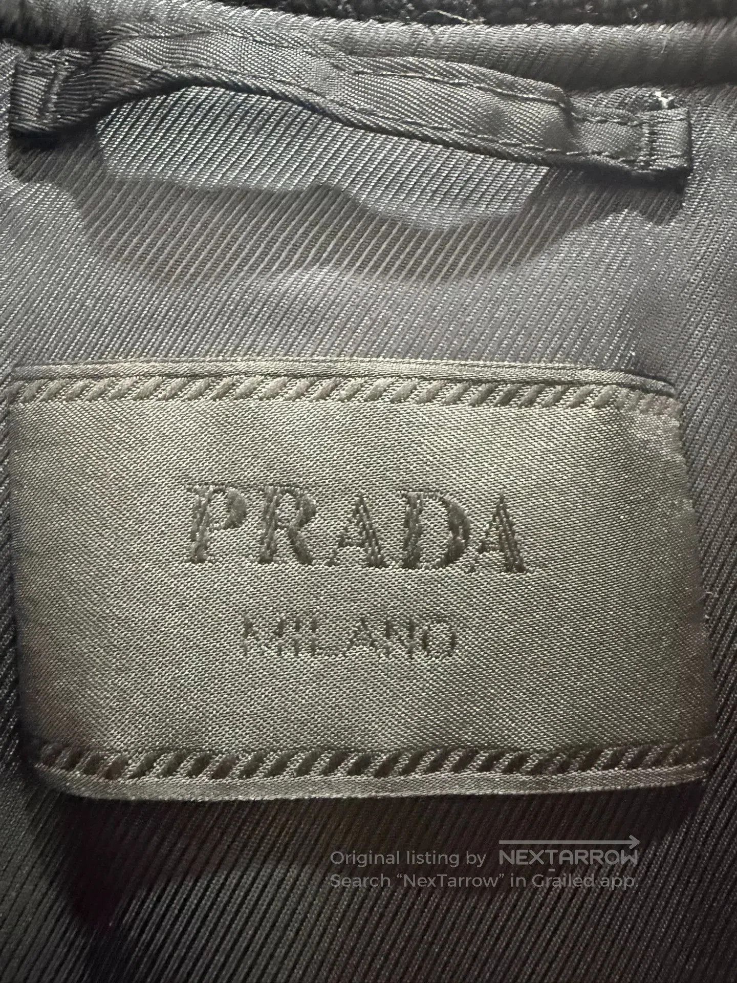 Prada Prada Triangle Logo Cotton Coat. Size US L / EU 52-54 / 3 - 5 Thumbnail