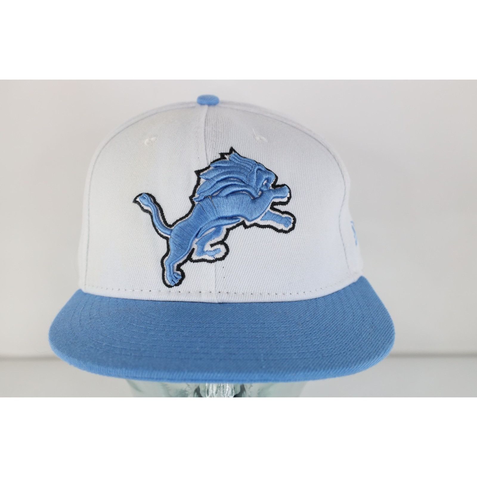 New Era Vintage New Era Distressed Detroit Lions Football Fitted Hat Size ONE SIZE - 1 Thumbnail