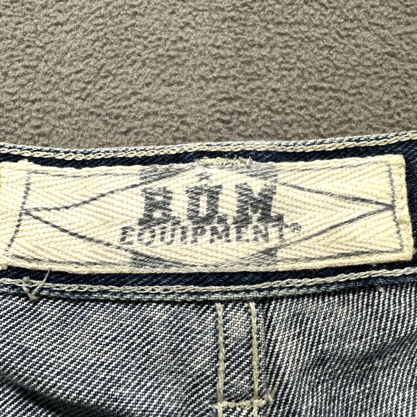 Vintage VINTAGE B.U.M. Equipment Shorts 32 Blue Denim Cutoff Jorts Relaxed 90s Mens Size US 32 / EU 48 - 4 Thumbnail