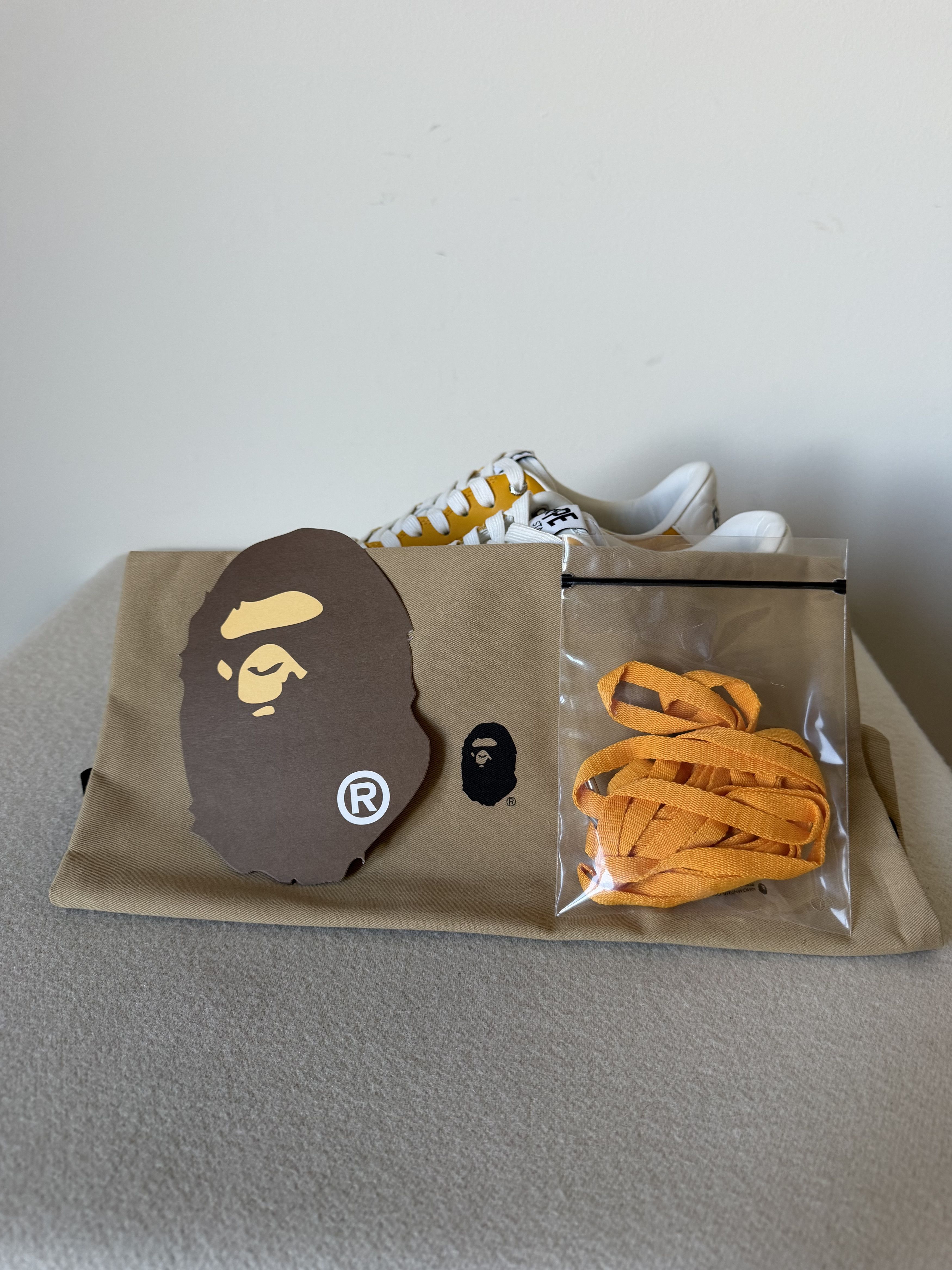Bape Bape Sta #3 Sneakers in Orange Cloud Camo Size US 13 / EU 46 - 7 Thumbnail