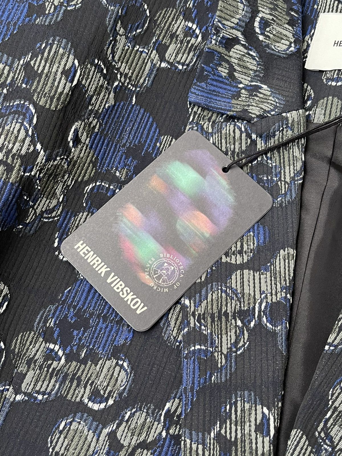 Henrik Vibskov !DS! AW22 Henrik Vibskov Blue Moon Sponge Blazer Size US L / EU 52-54 / 3 - 17 Thumbnail