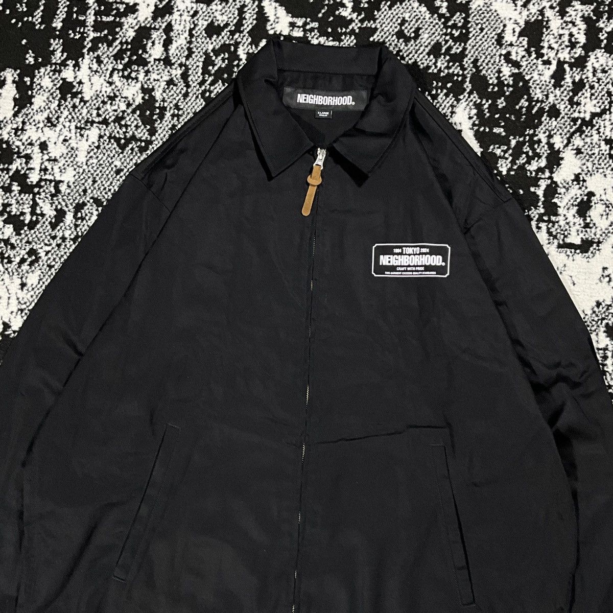 Neighborhood NEIGHBORHOOD ZIP WORK JKT 2024 IN BLACK - XLARGE Size US XL / EU 56 / 4 - 4 Thumbnail