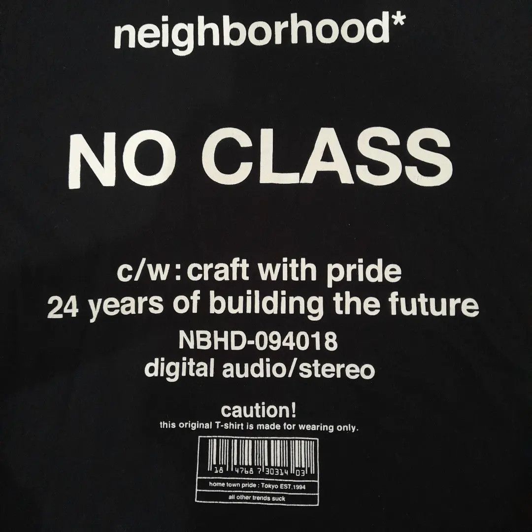 Neighborhood NEIGHBORHOOD NO CLASS TEE Size US M / EU 48-50 / 2 - 2 Thumbnail