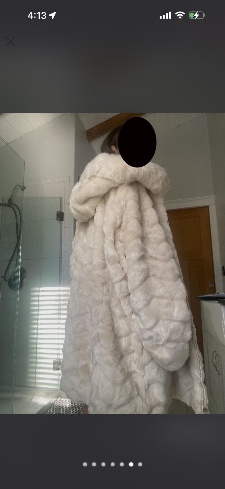 Other faux fur coat with hood Size XL / US 12-14 / IT 48-50 - 5 Thumbnail