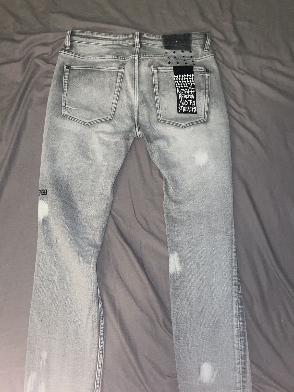 Ksubi Ksubi Gray Van Winkle Eratik Trashed Men’s Size 31 Size US 31 - 3 Thumbnail