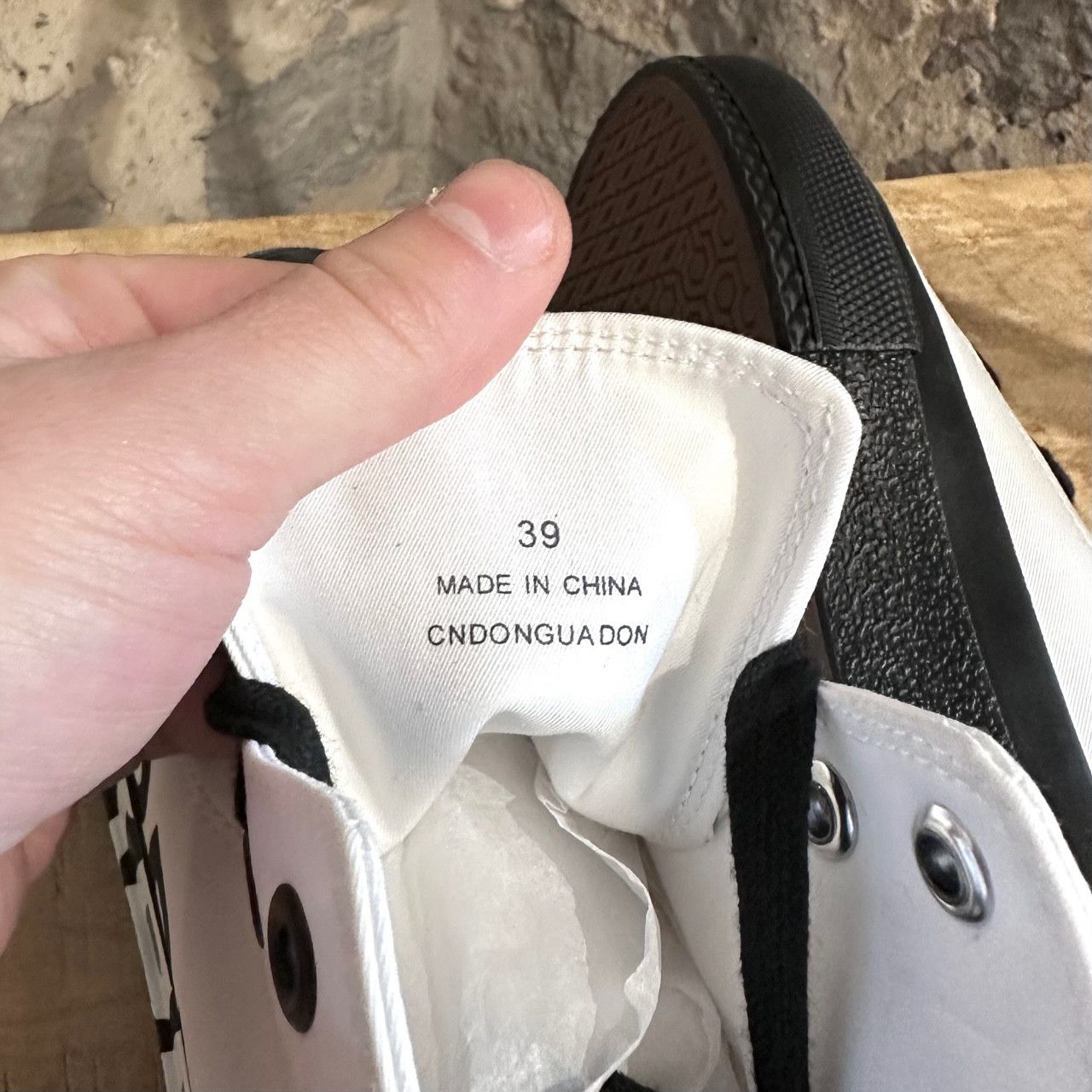 Burberry Burberry Larkhall White Canvas Logo High-top Sneakers Size US 6 / EU 39 - 8 Thumbnail