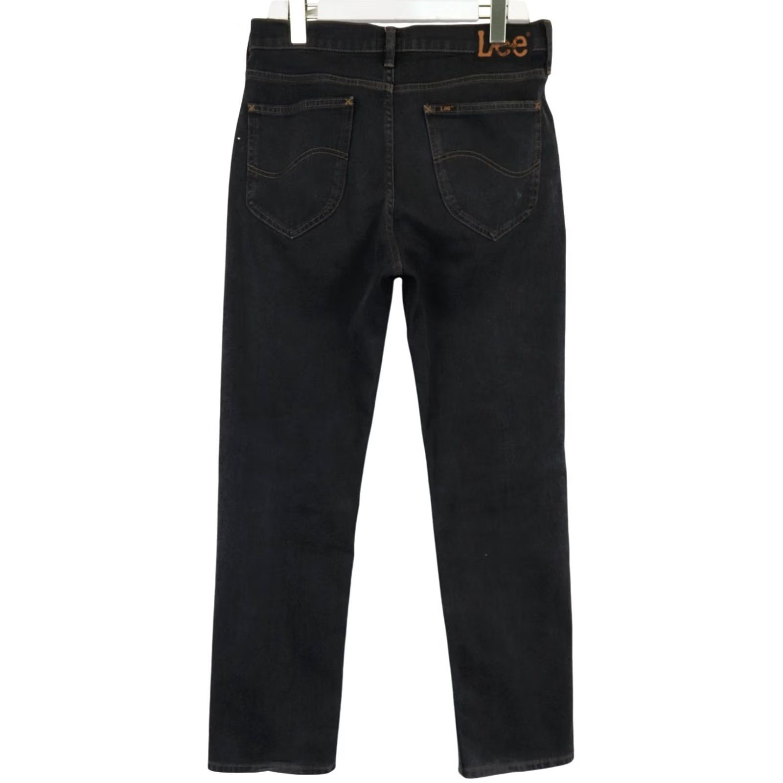 Lee Lee West Jeans Men's W32/L32 Straight Leg Zip Fly Stretch Black Size US 32 / EU 48 - 2 Thumbnail